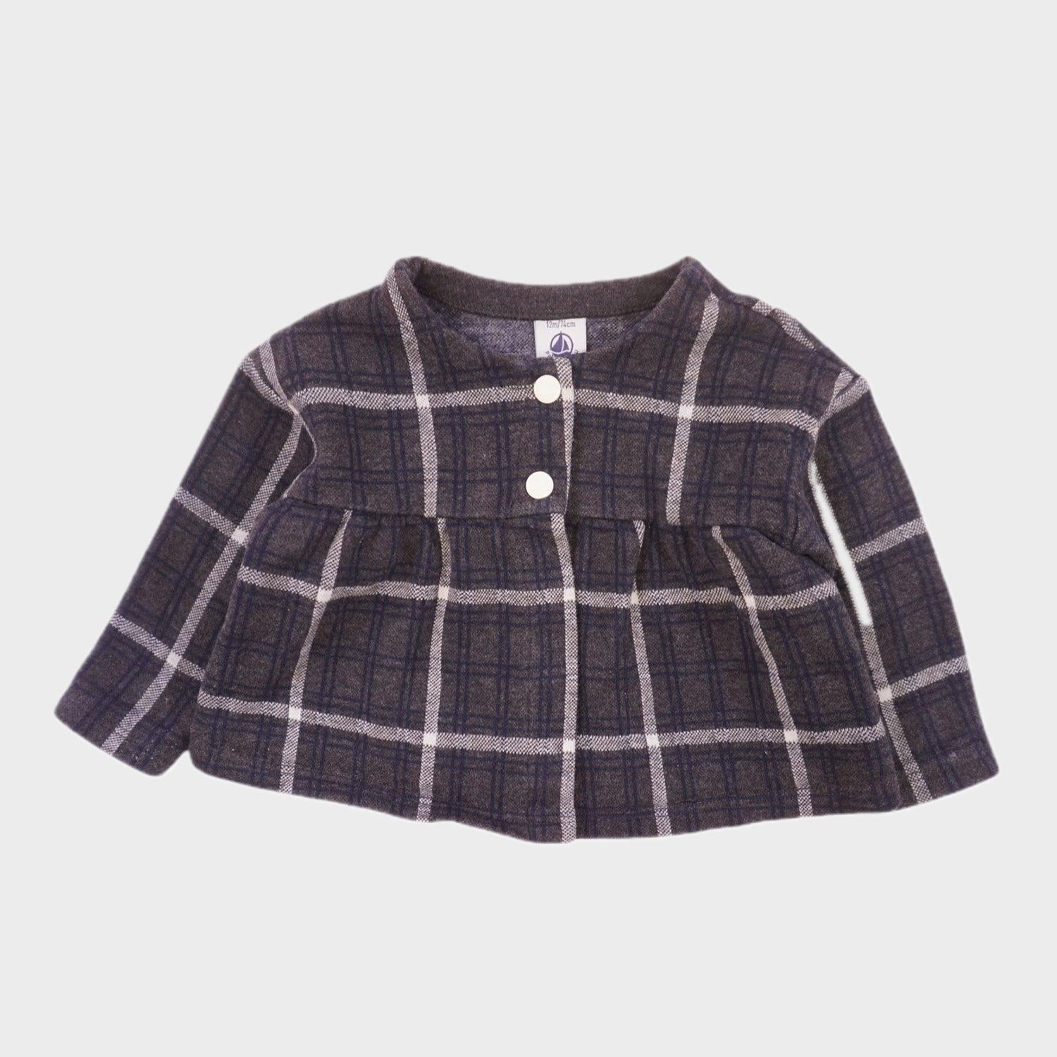 Gilet Gris - 12 mois