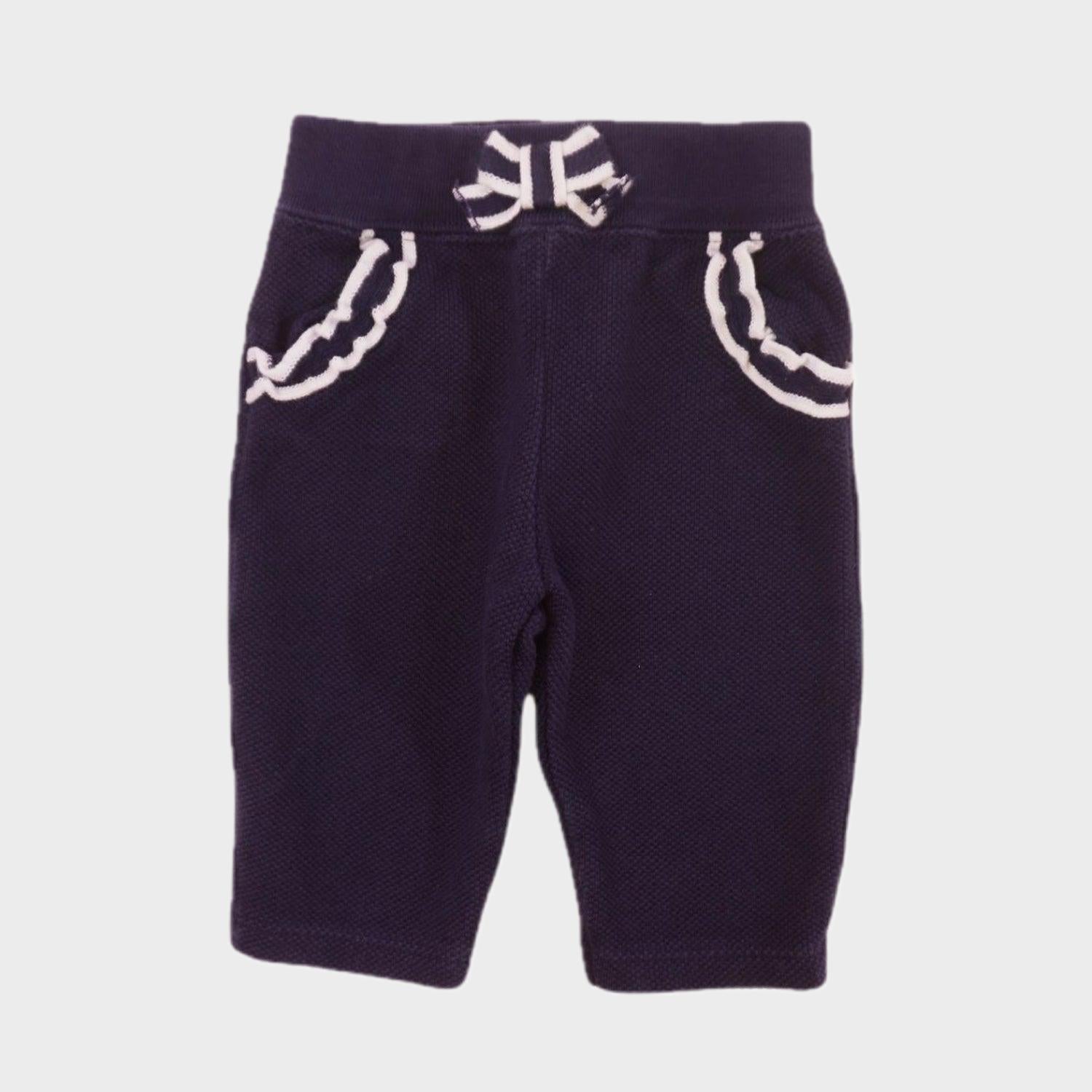 Pantalon Bleu - 3 mois