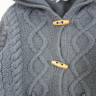 Manteau Bleu gris - 24 mois