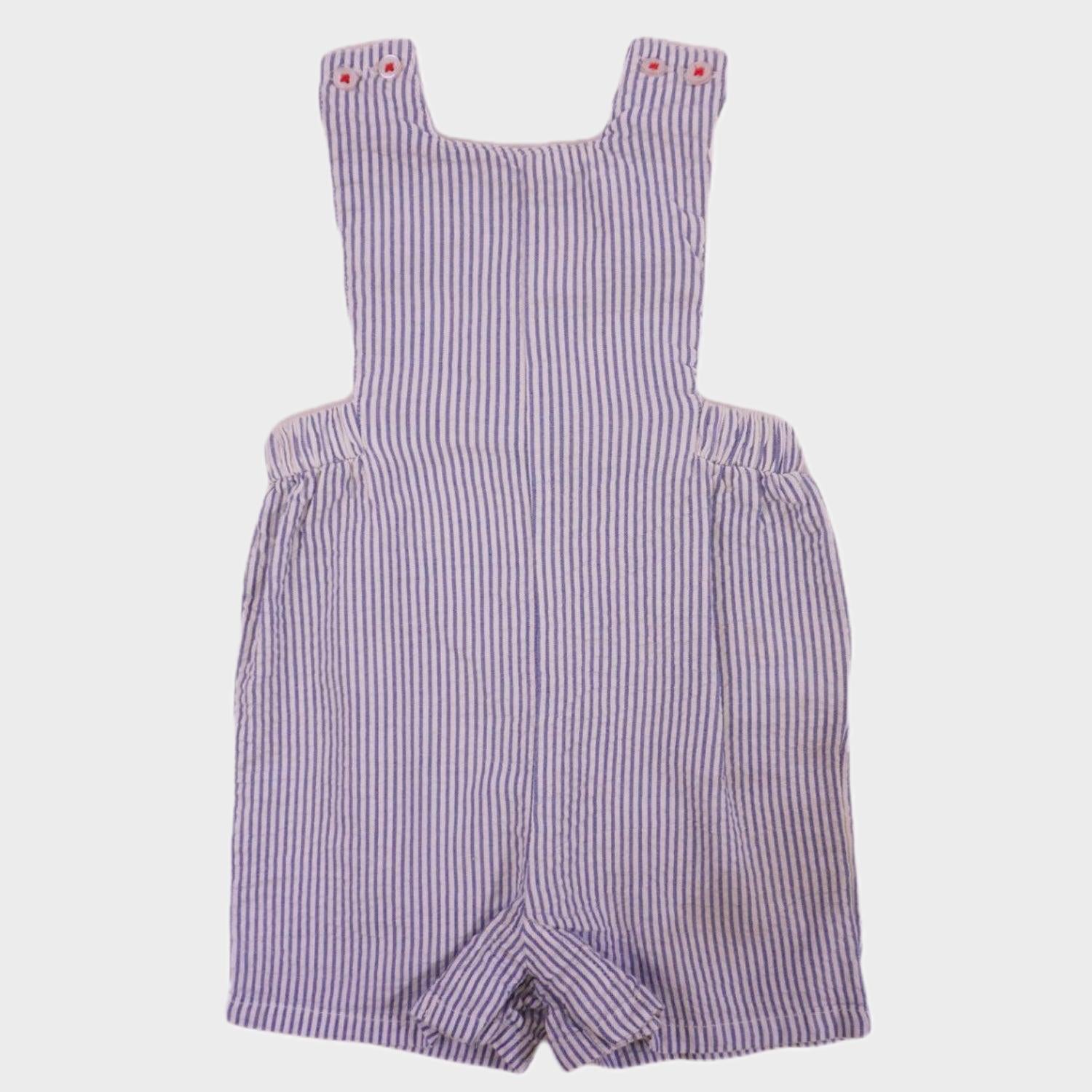 Combishort Bleu - 9 mois