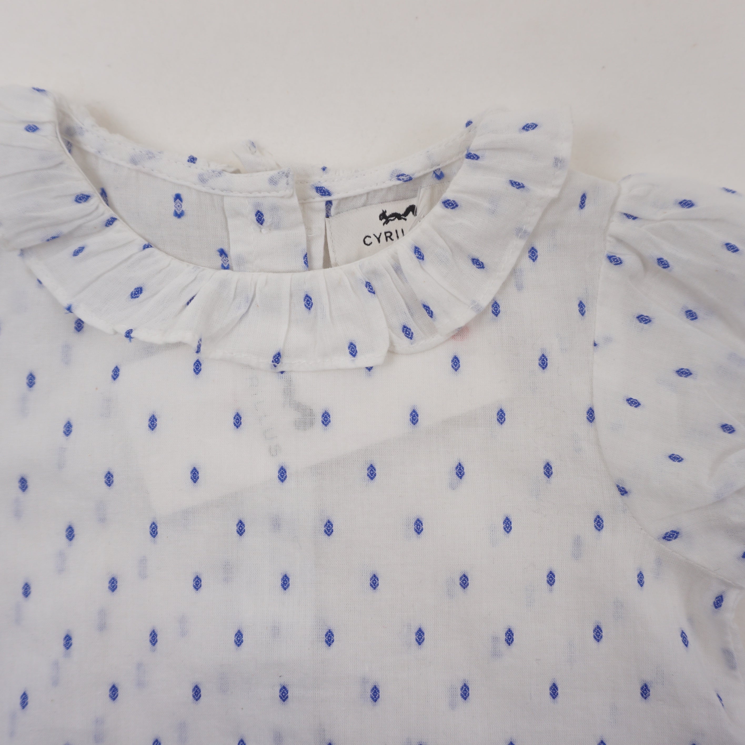 Blouse Blanc - 9 mois