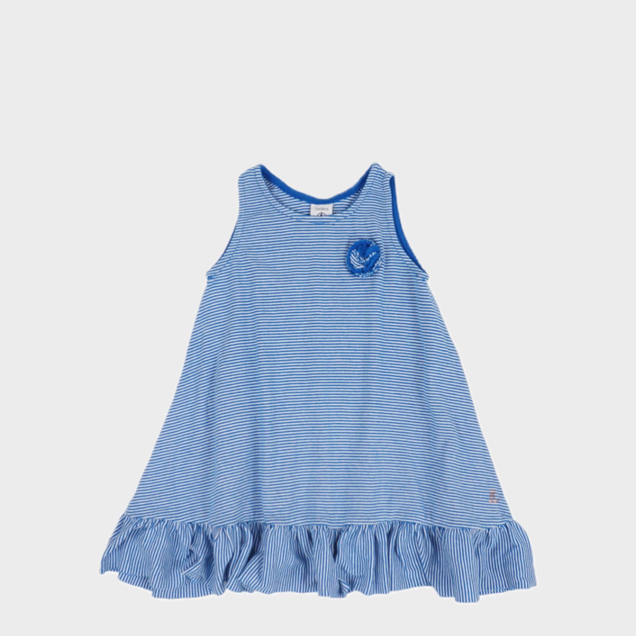 Ensemble Robe et bandeau Bleu - 24 mois