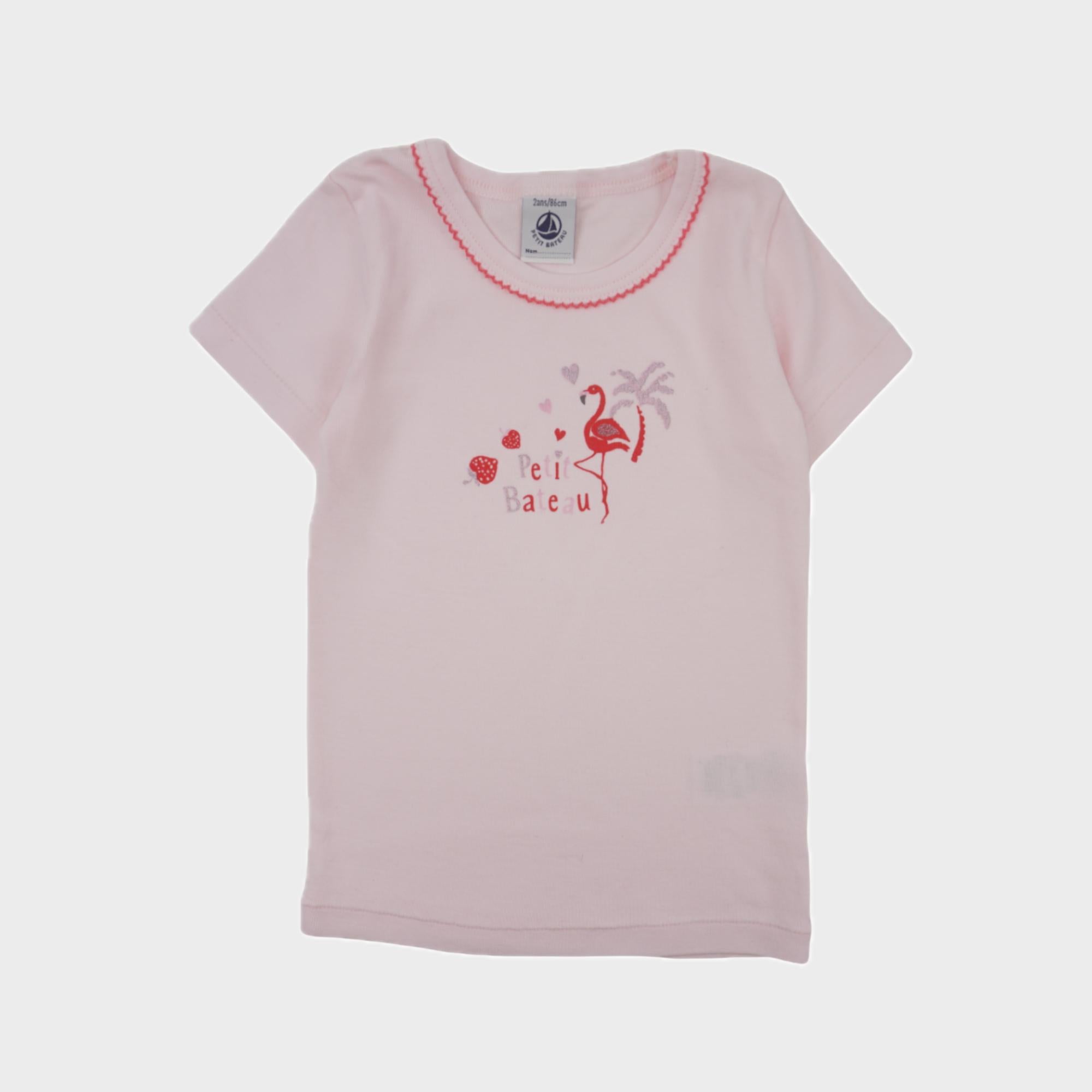 T-shirt Rose - 2 ans