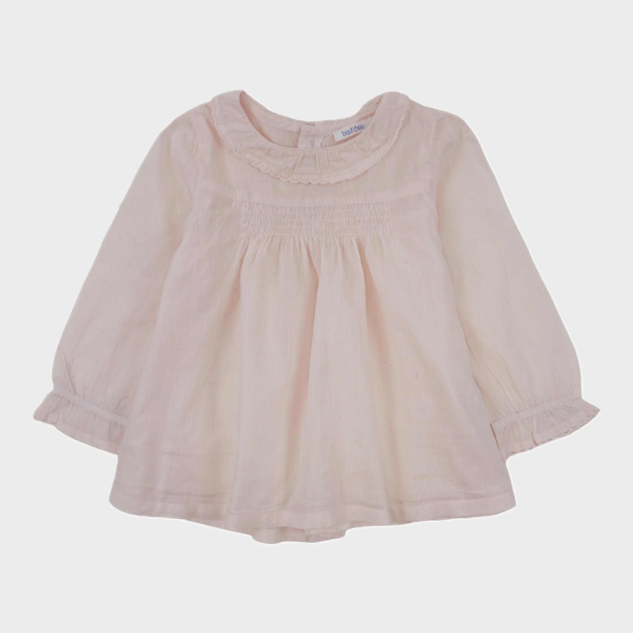Blouse Rose - 12 mois