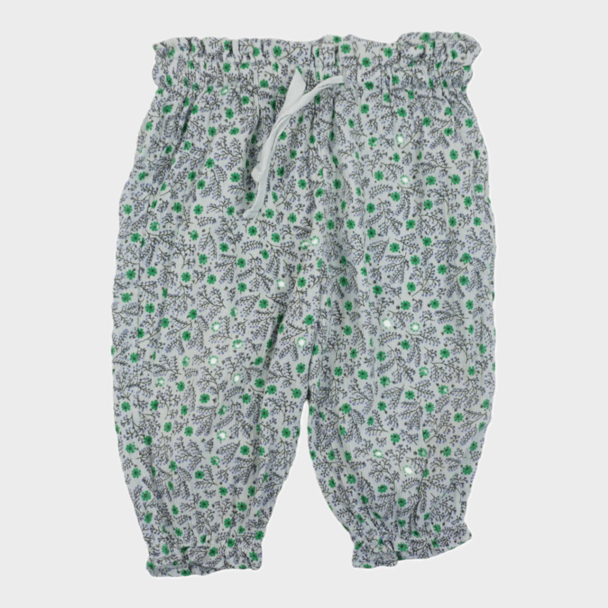 Pantalon Vert - 6 mois