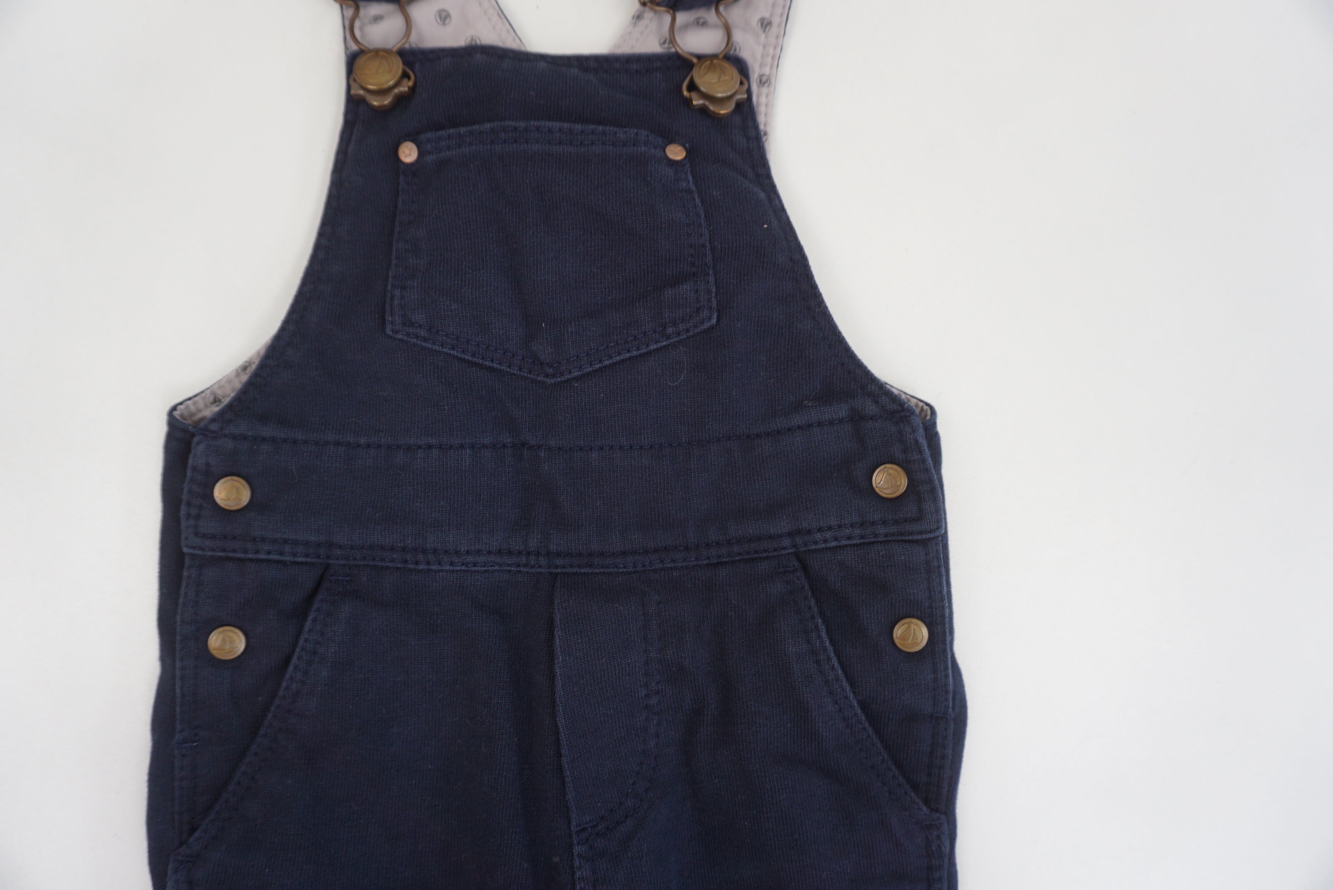 Salopette Bleu - 6 mois