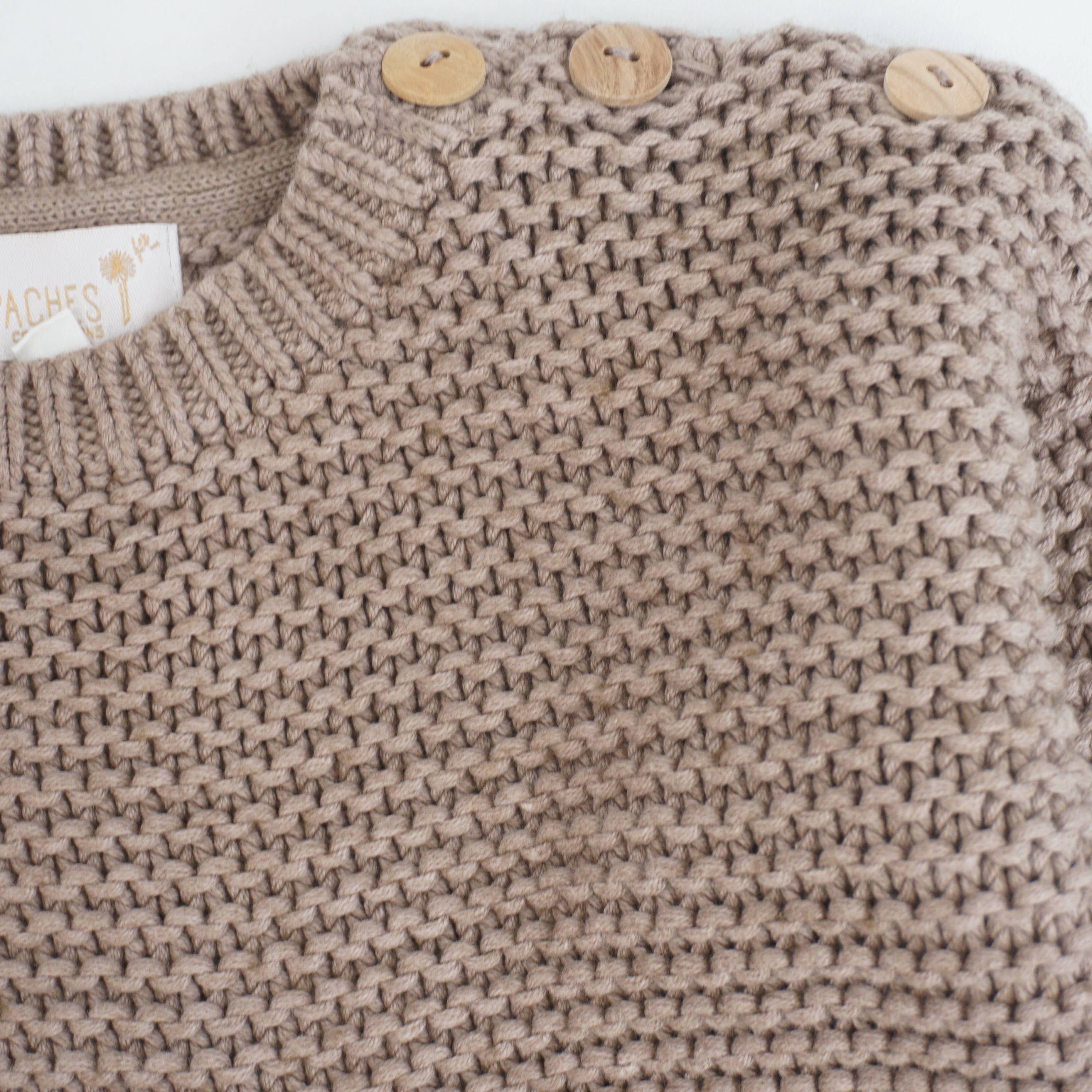 Pull Taupe - 6 mois