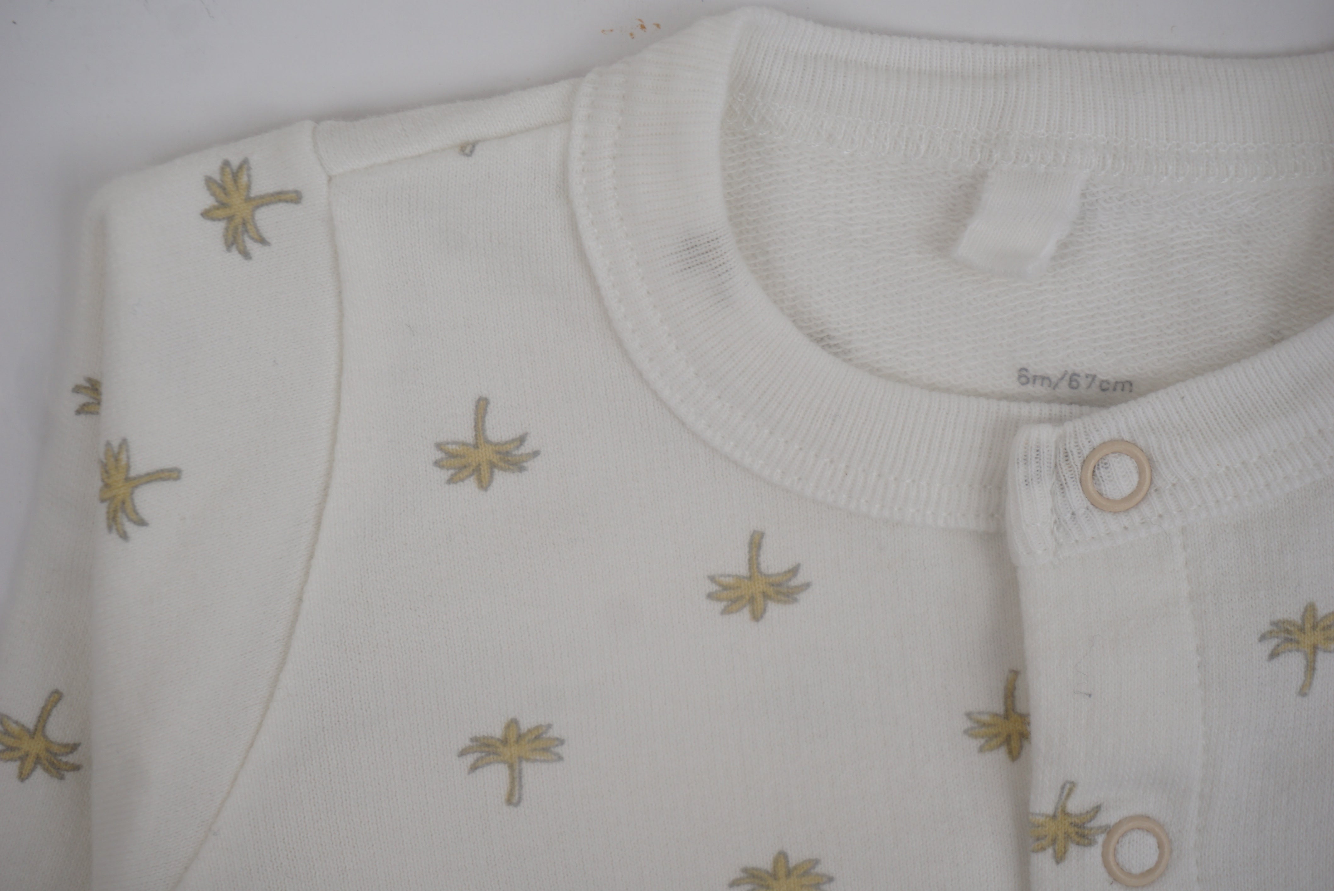 Gilet Blanc - 6 mois