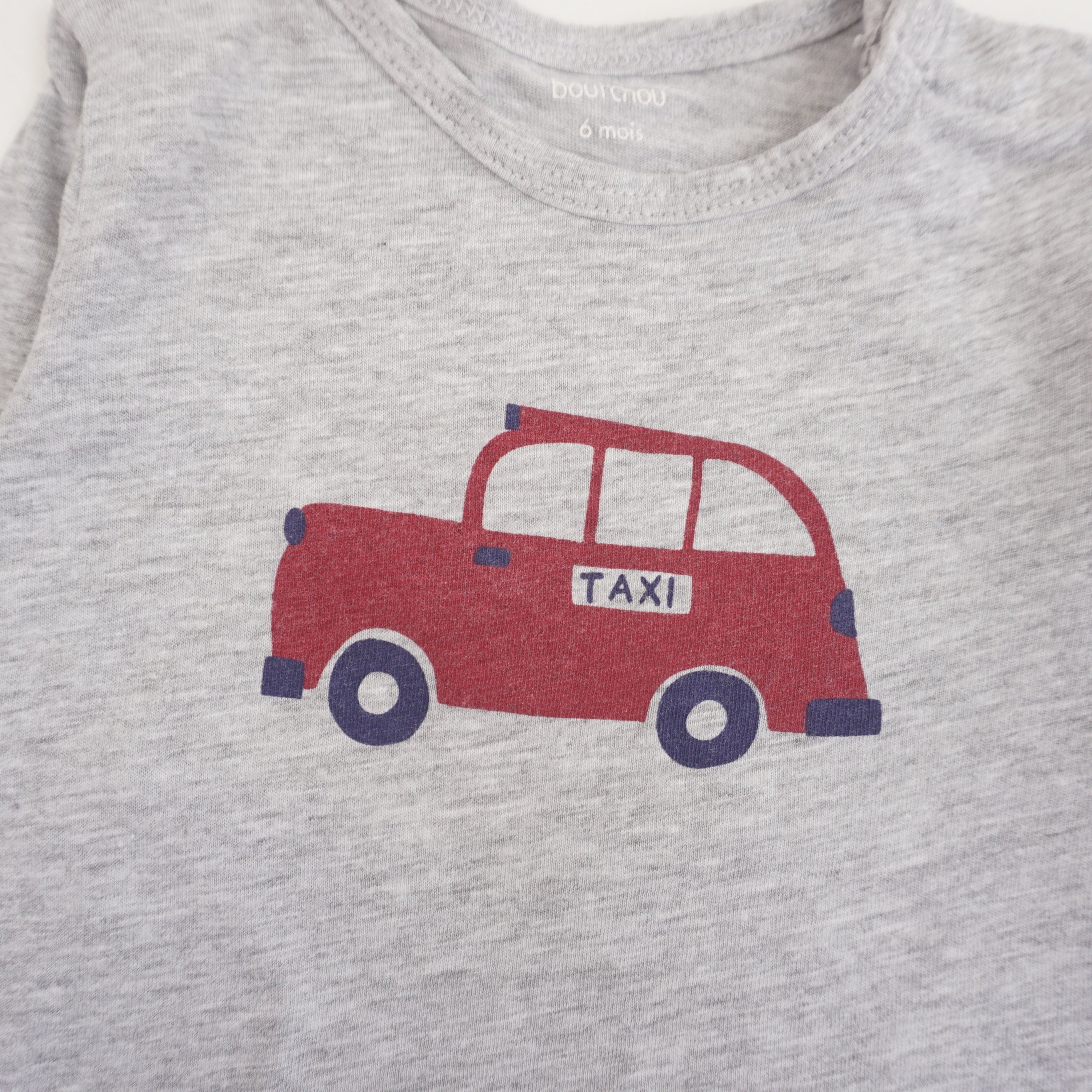 T-shirt Gris - 6 mois