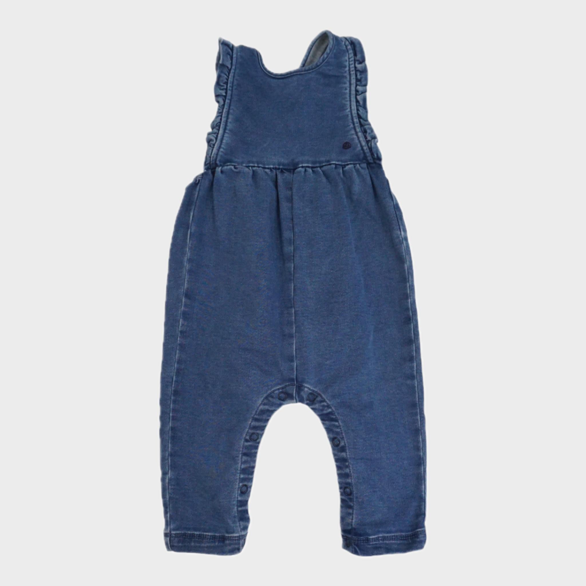 Salopette Bleu - 12 mois