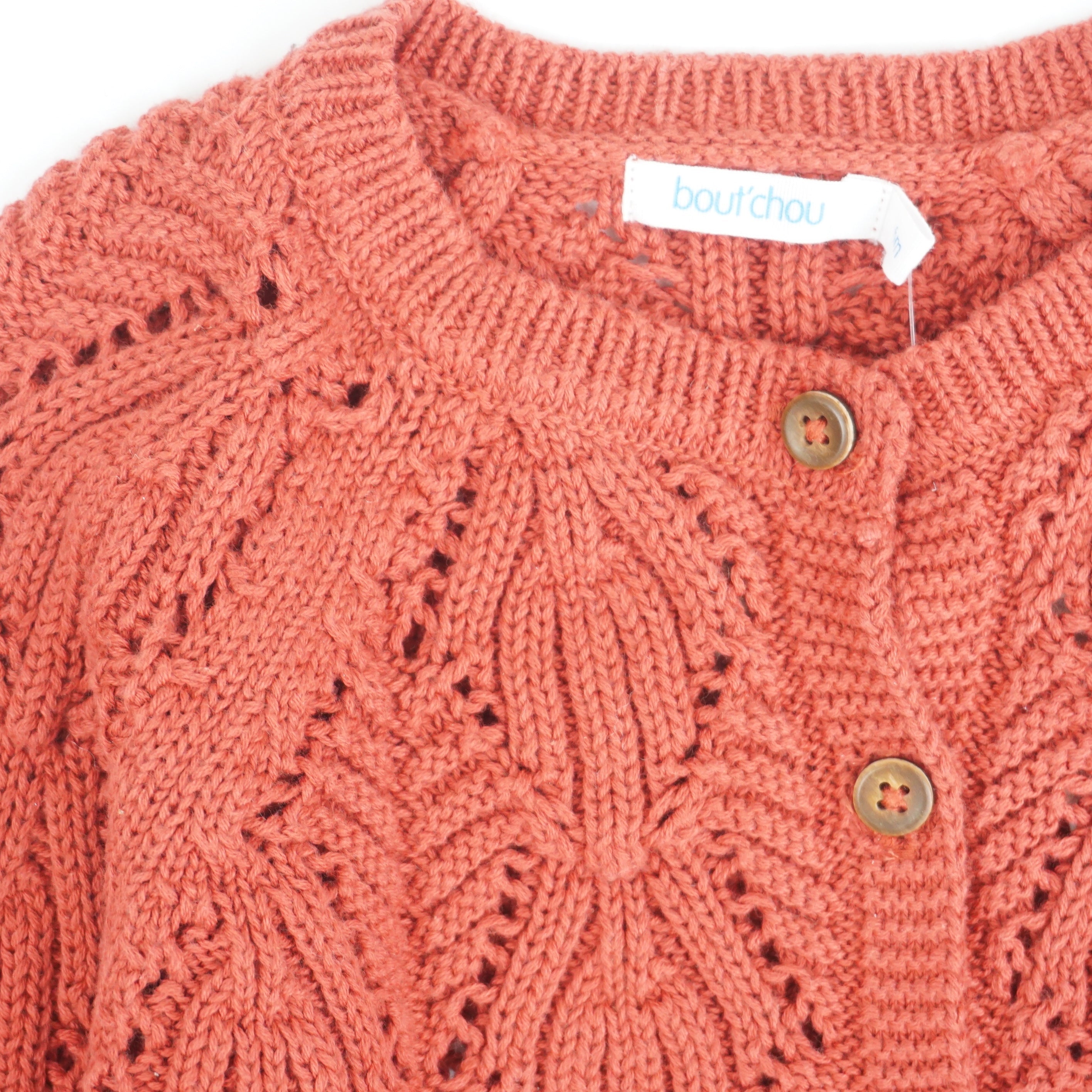 Gilet Rouge - 6 mois