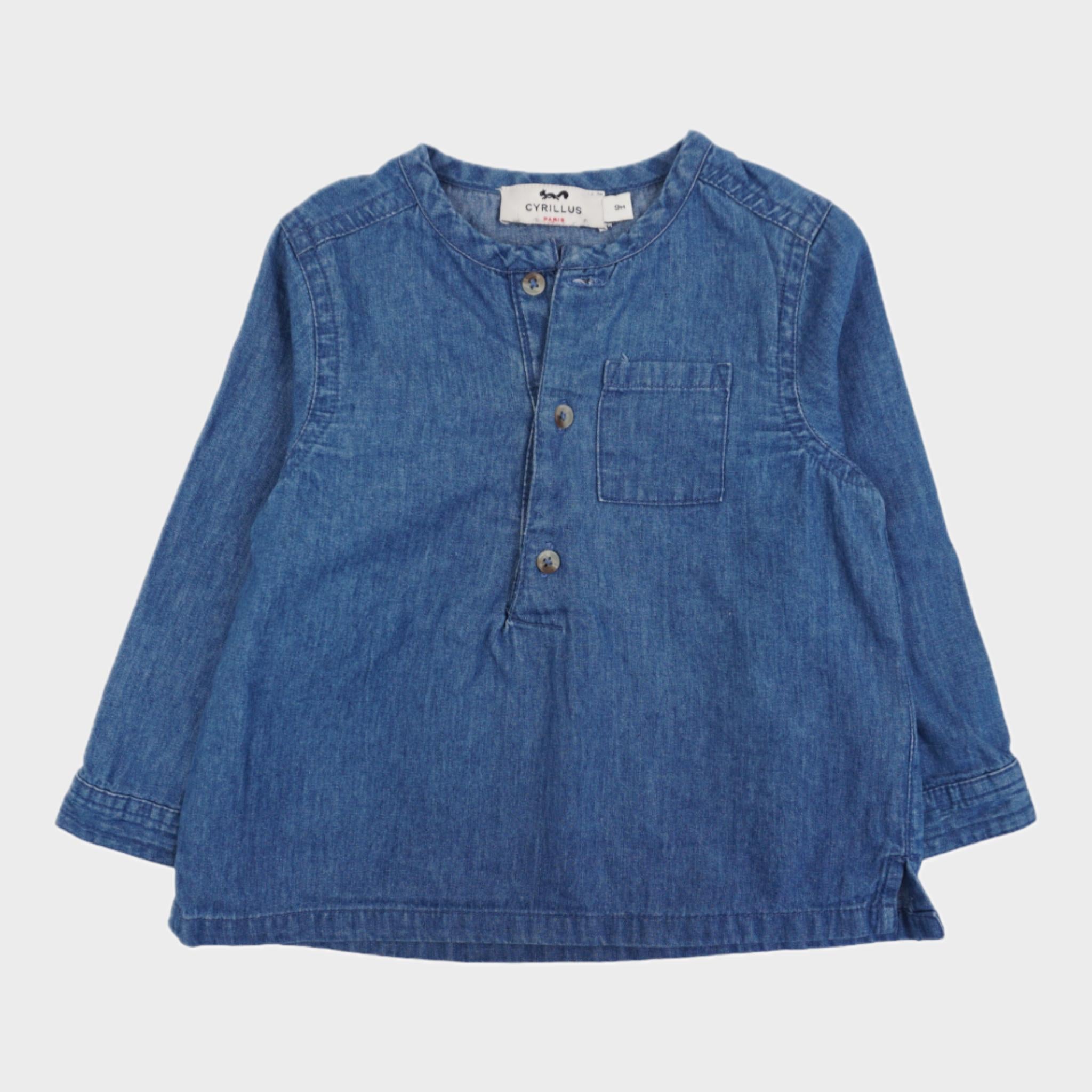 Blouse Bleu - 9 mois