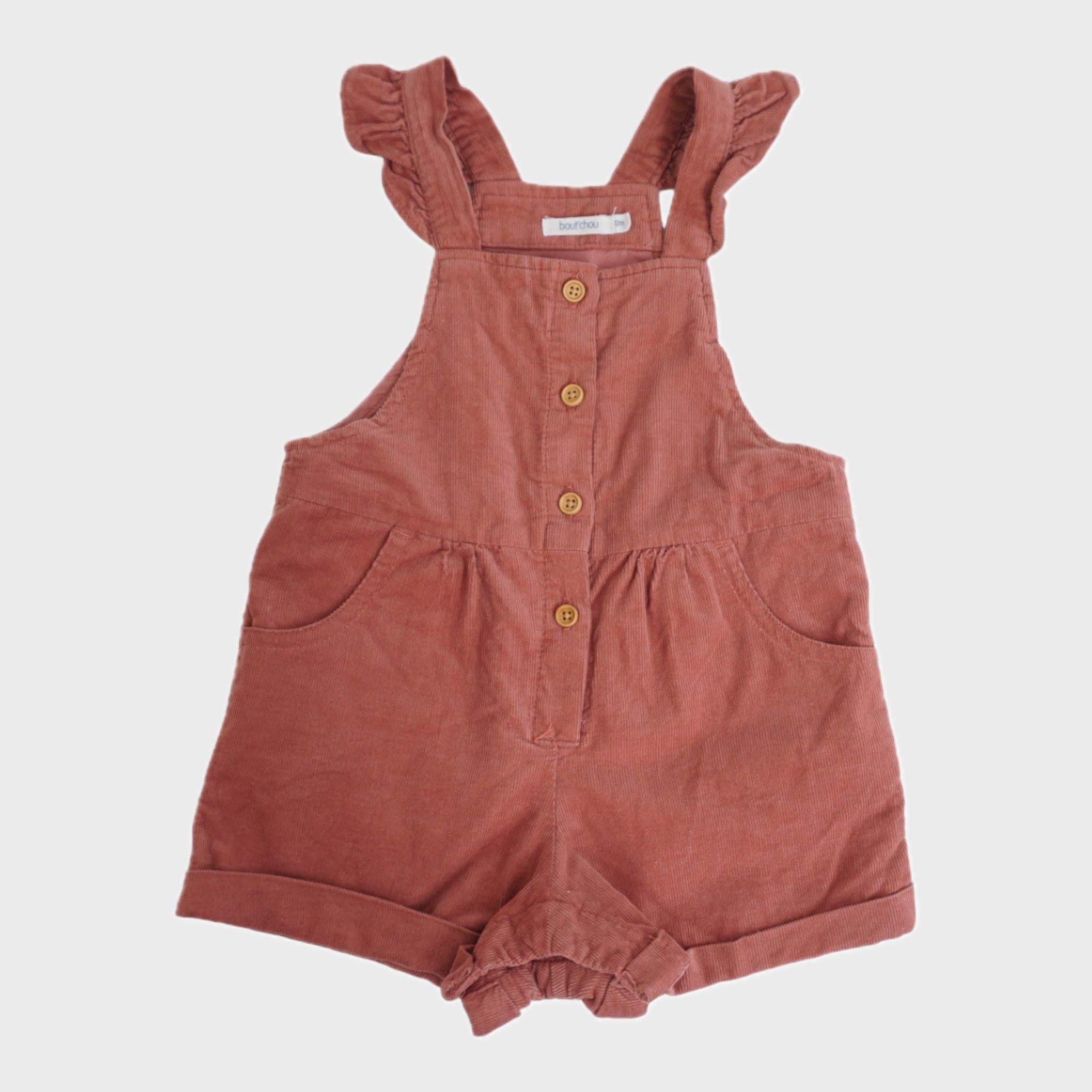 Salopette Rose - 12 mois