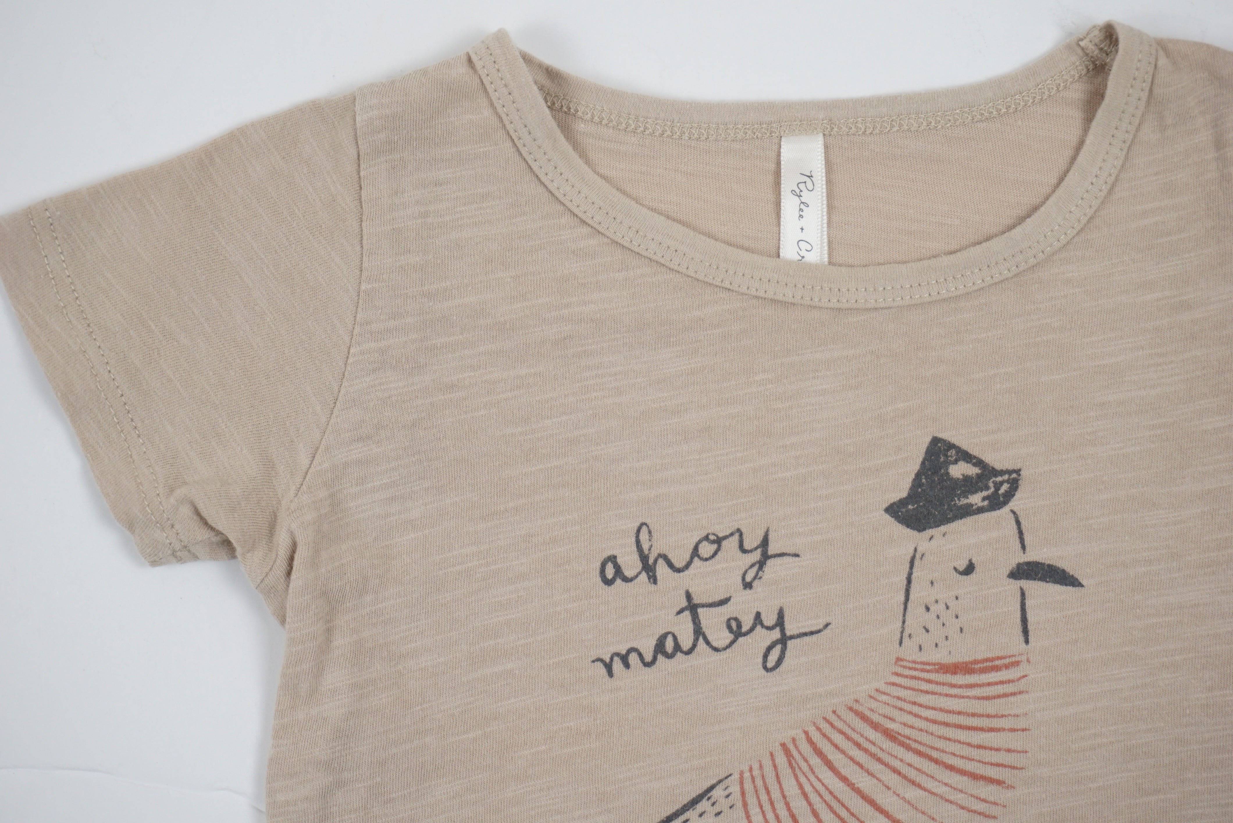 T-shirt Beige - 6/12 mois