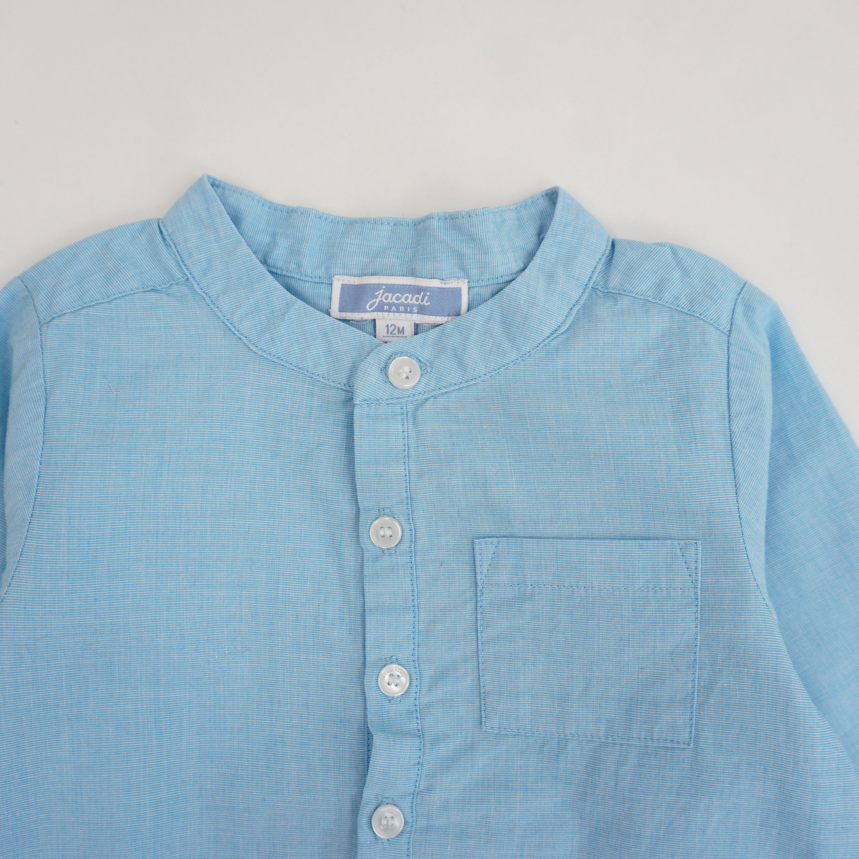 Blouse Bleu - 12 mois