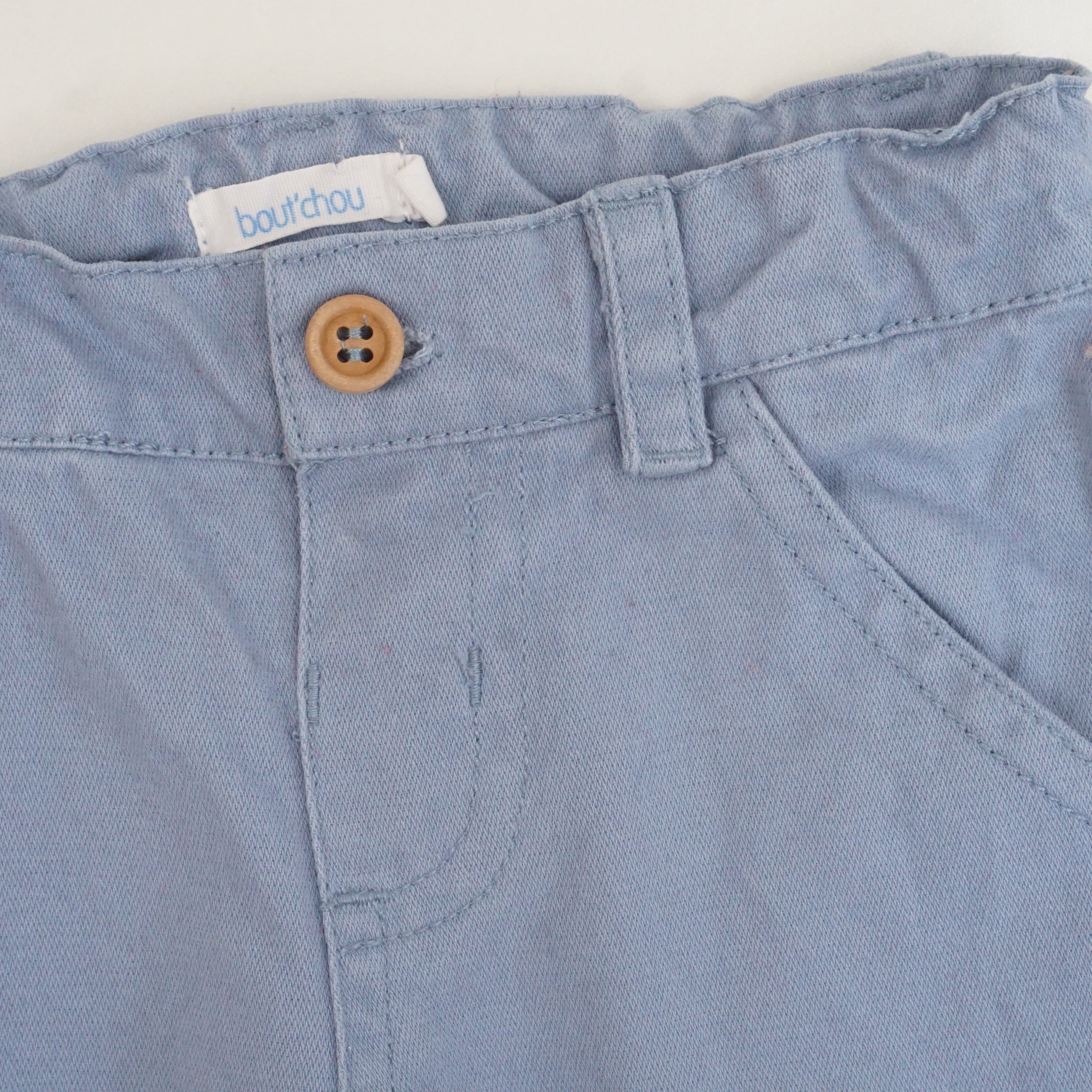 Pantalon Bleu - 6 mois