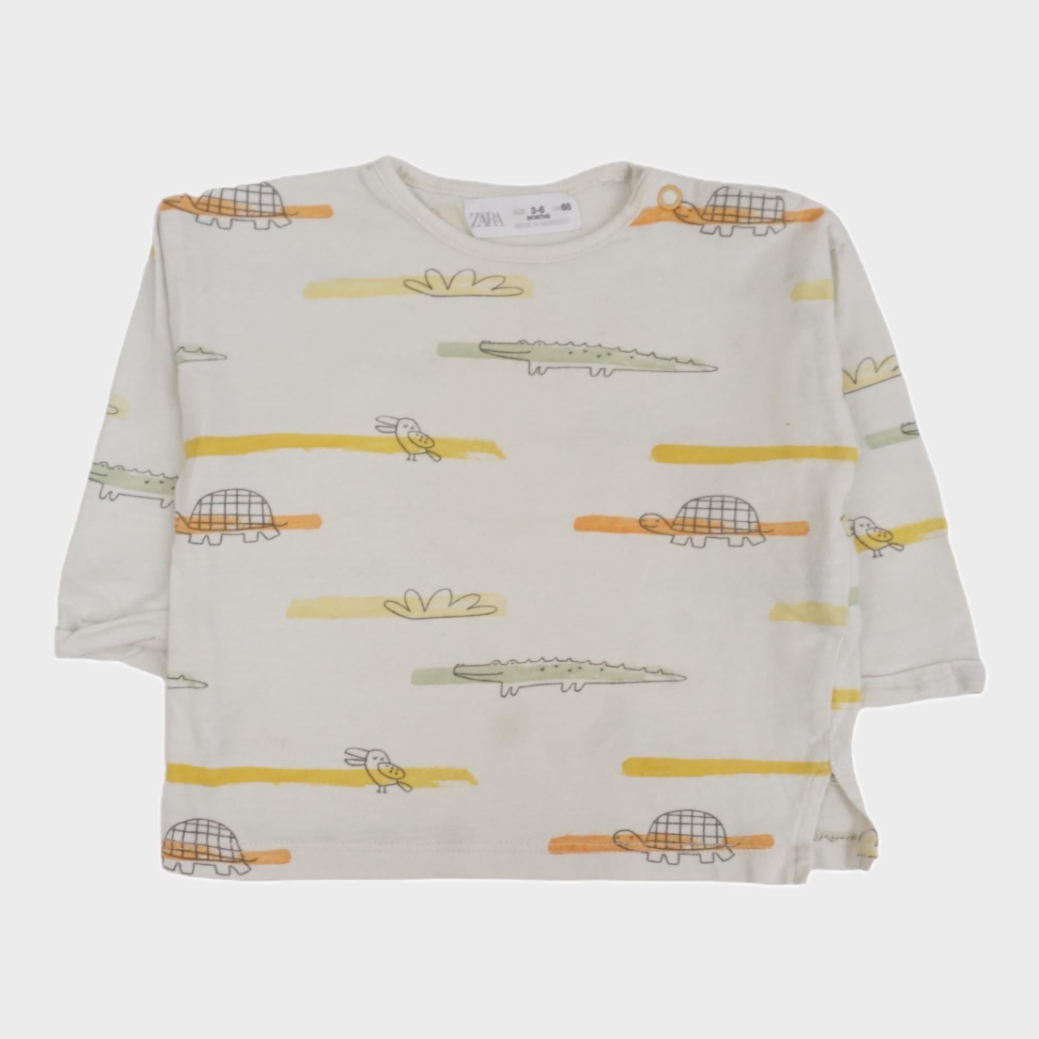 T-shirt Crème - 6 mois