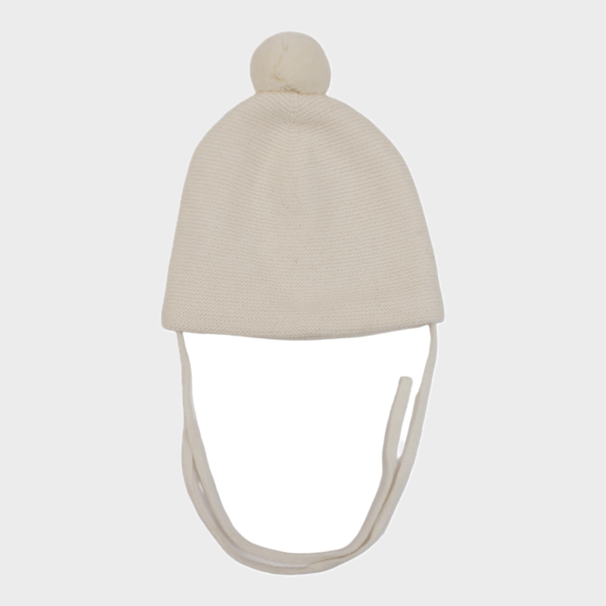 Bonnet Ecru - 3 mois