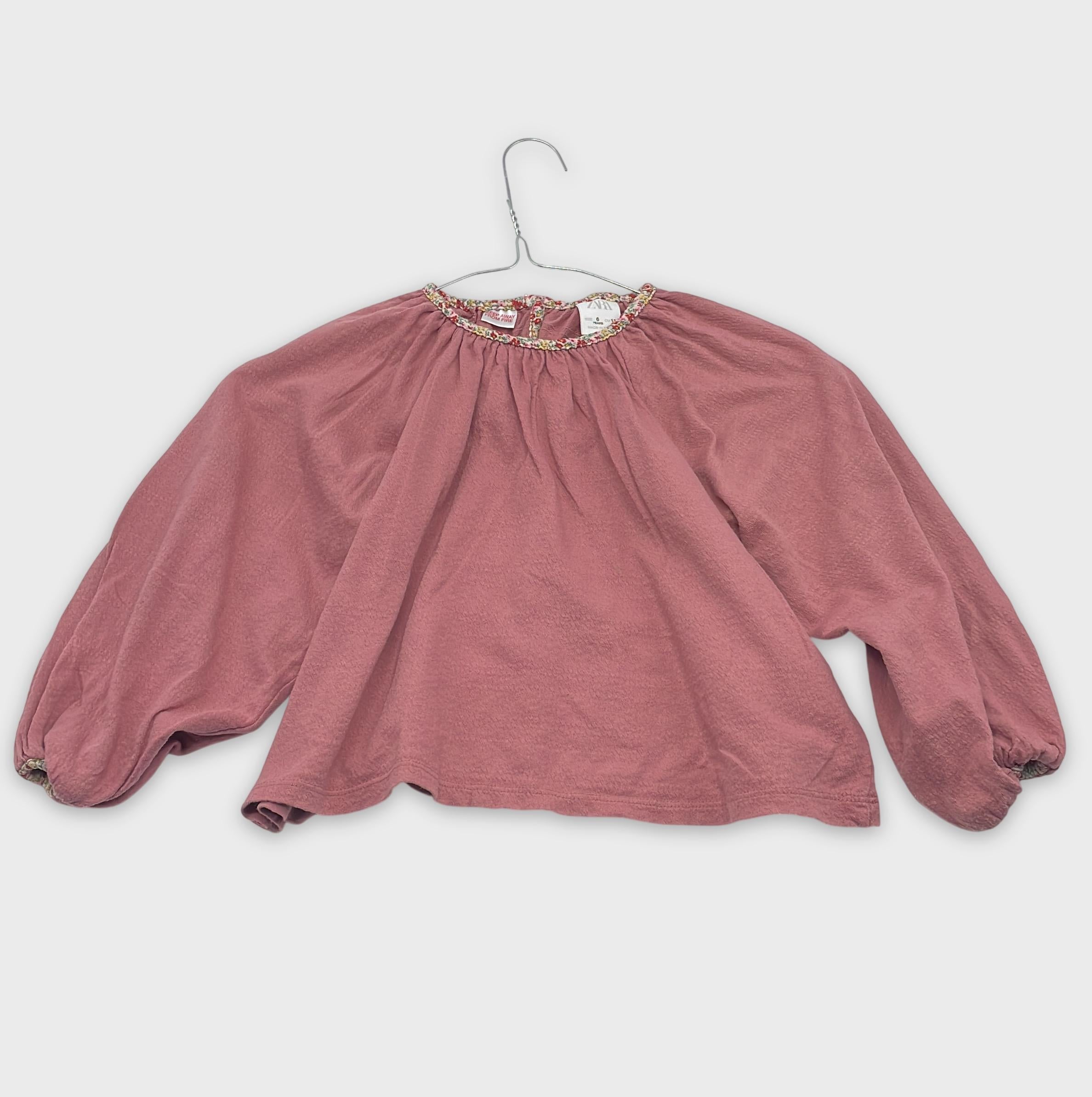 0-Chemise/blouse Zara Kids 6 ans