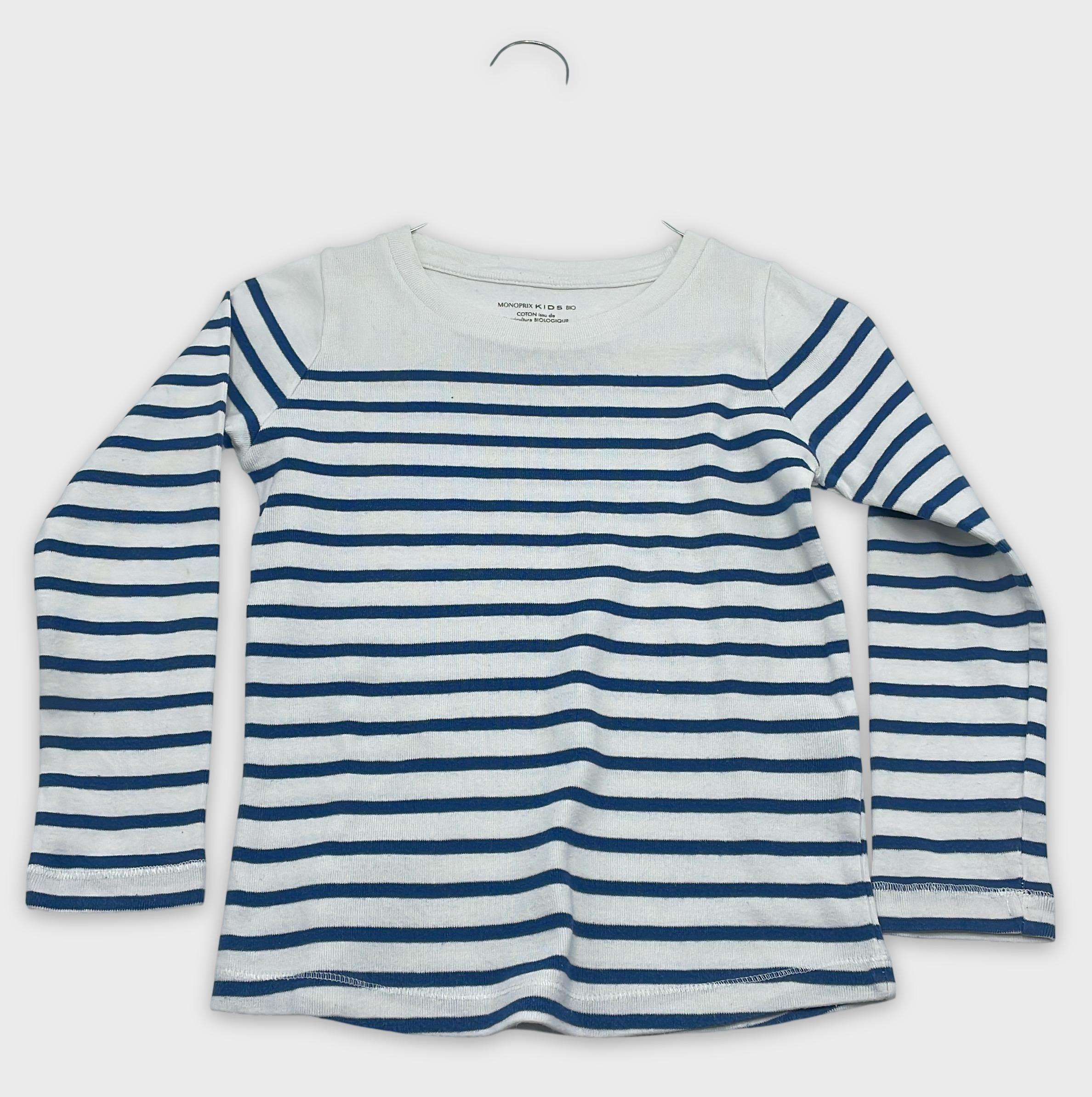 0-T-shirt manches longues Monoprix 6 ans