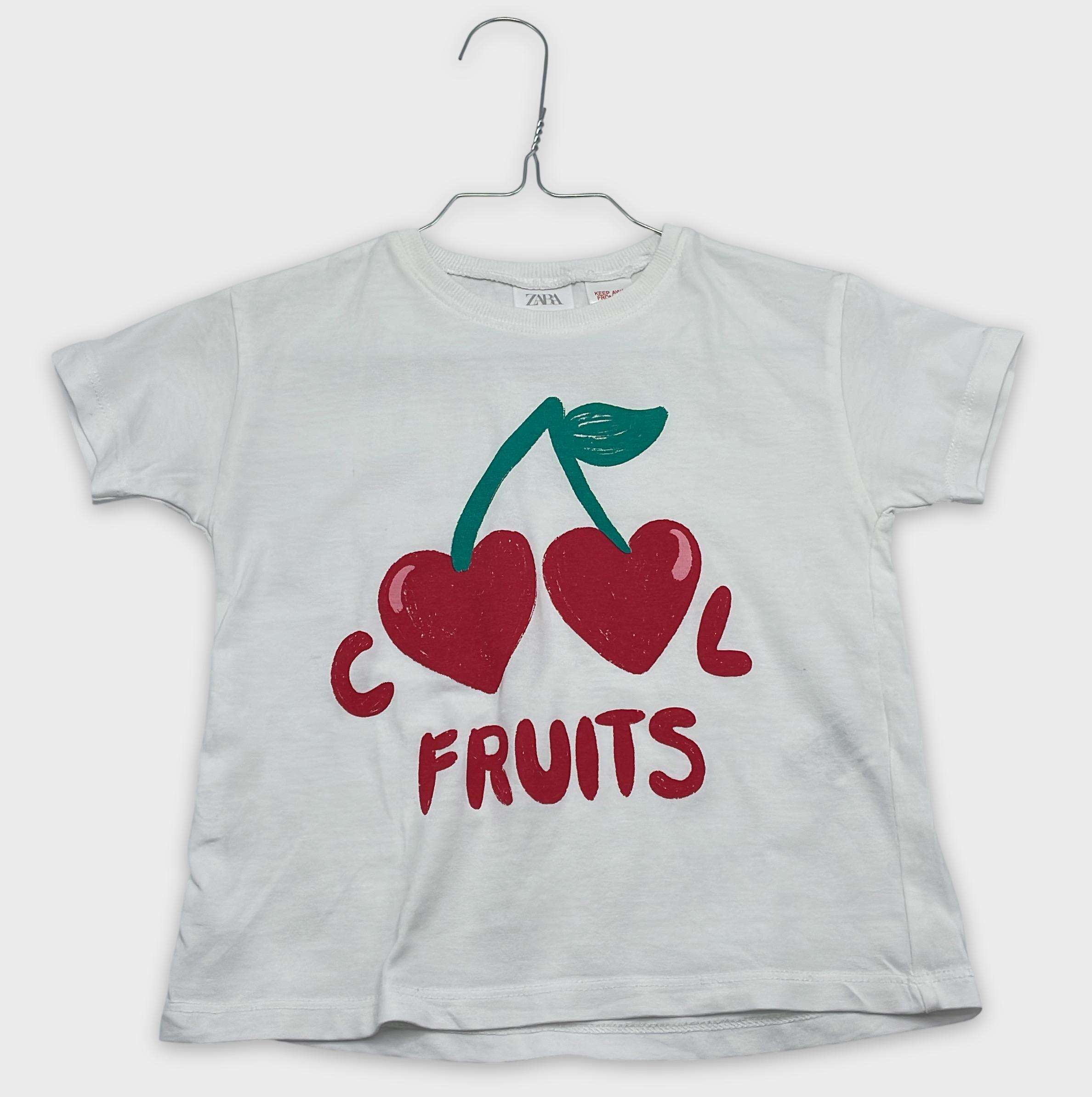 0-T-shirt manches courtes Zara Baby 18-24 Mois