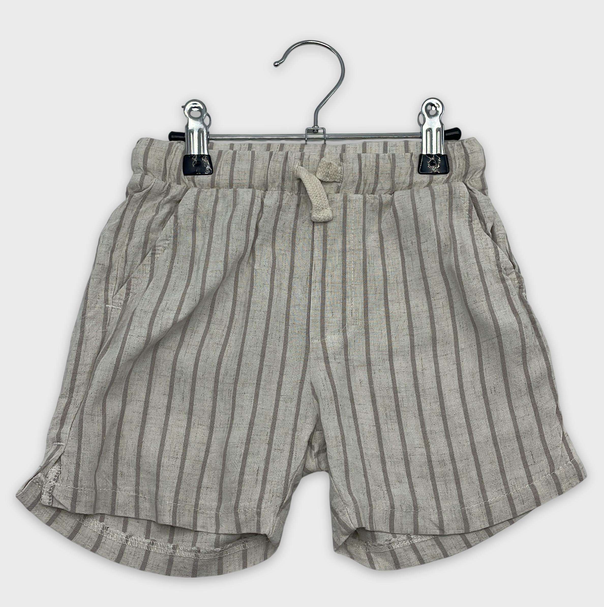 0-Short Zara Baby 18-24 Mois