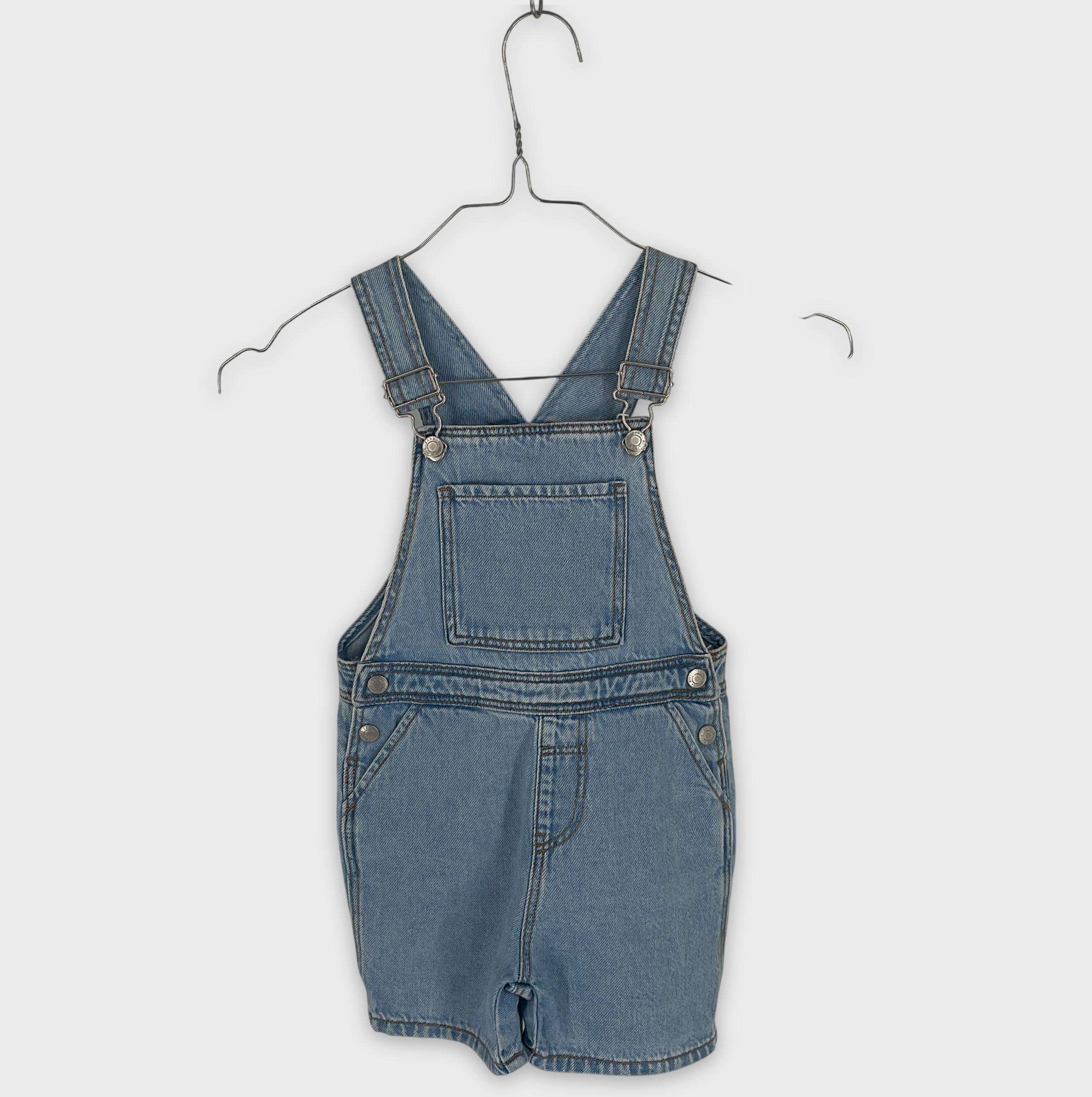 0-Salopette (courte) Zara Baby 18-24 Mois