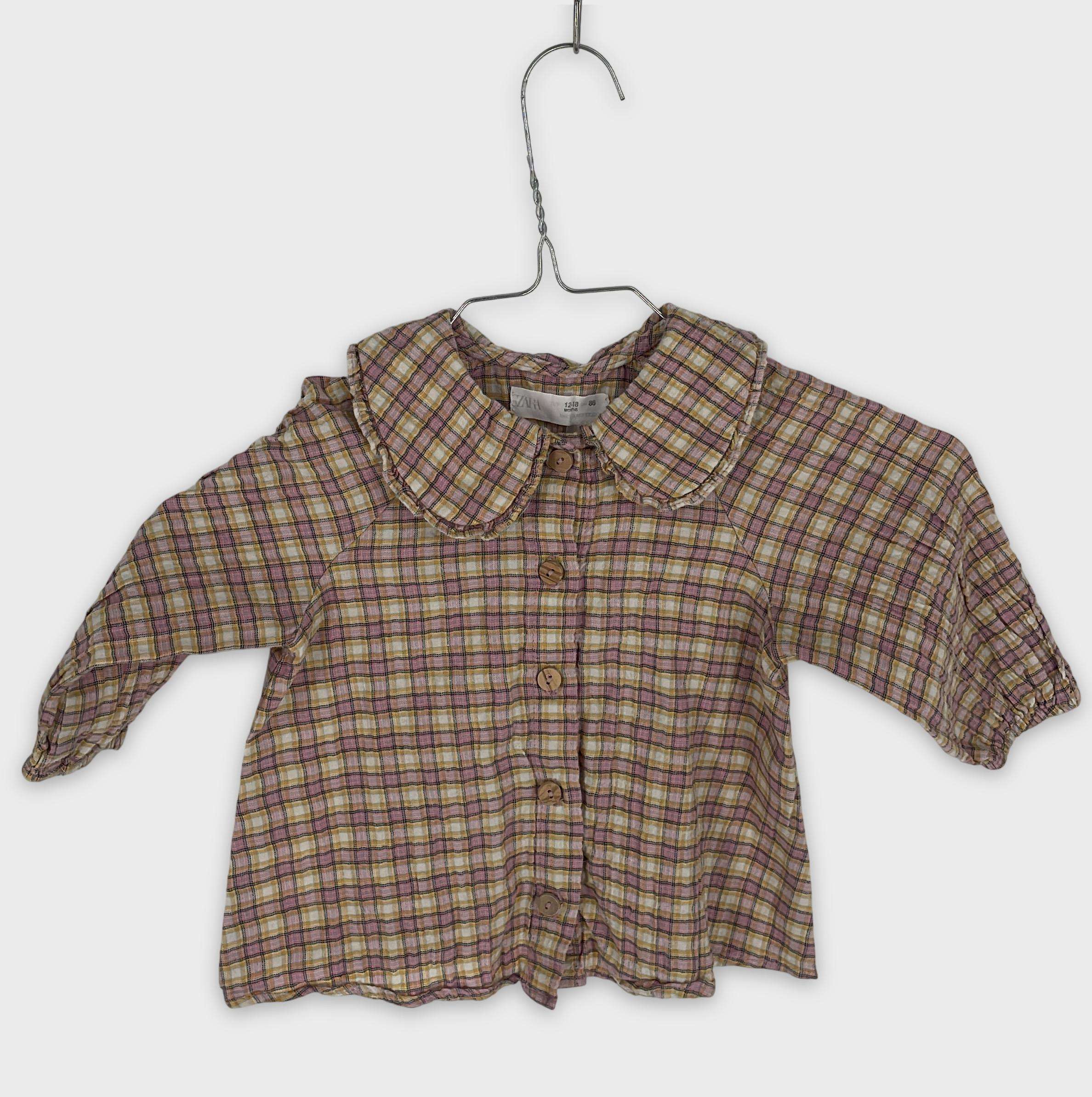 0-Chemise/blouse Zara Baby 12-18 Mois