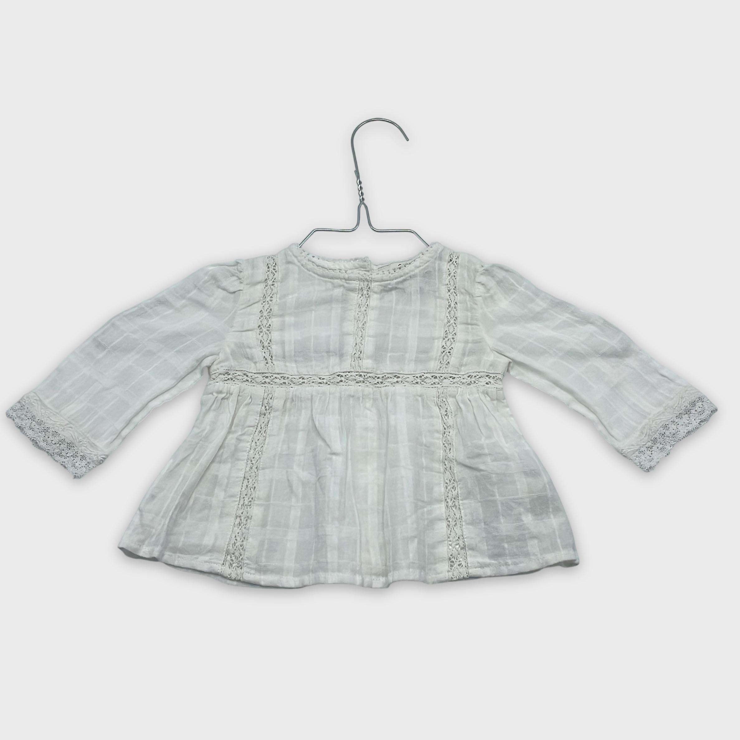 0-Chemise/blouse Cyrillus 3 mois