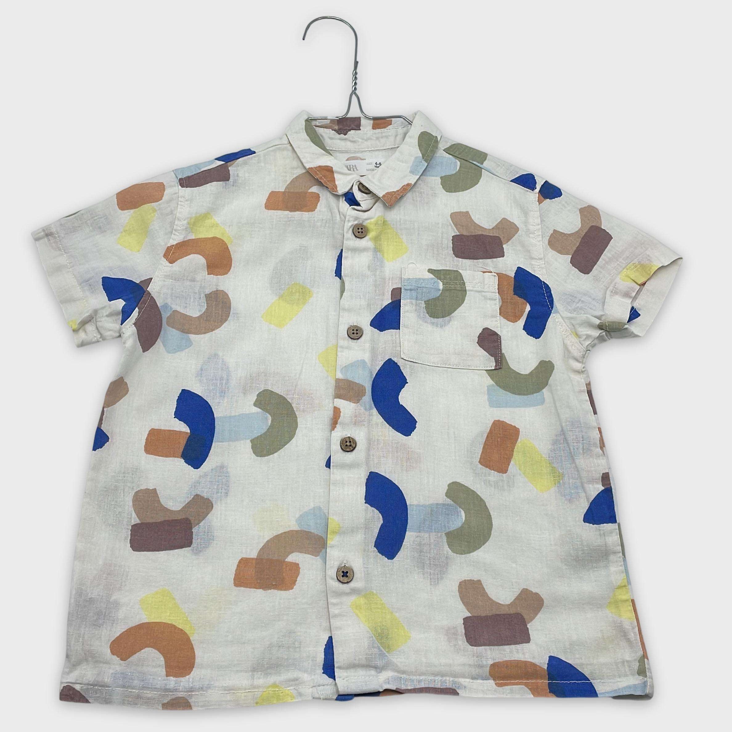 0-Chemise Zara Kids 4-5 Ans
