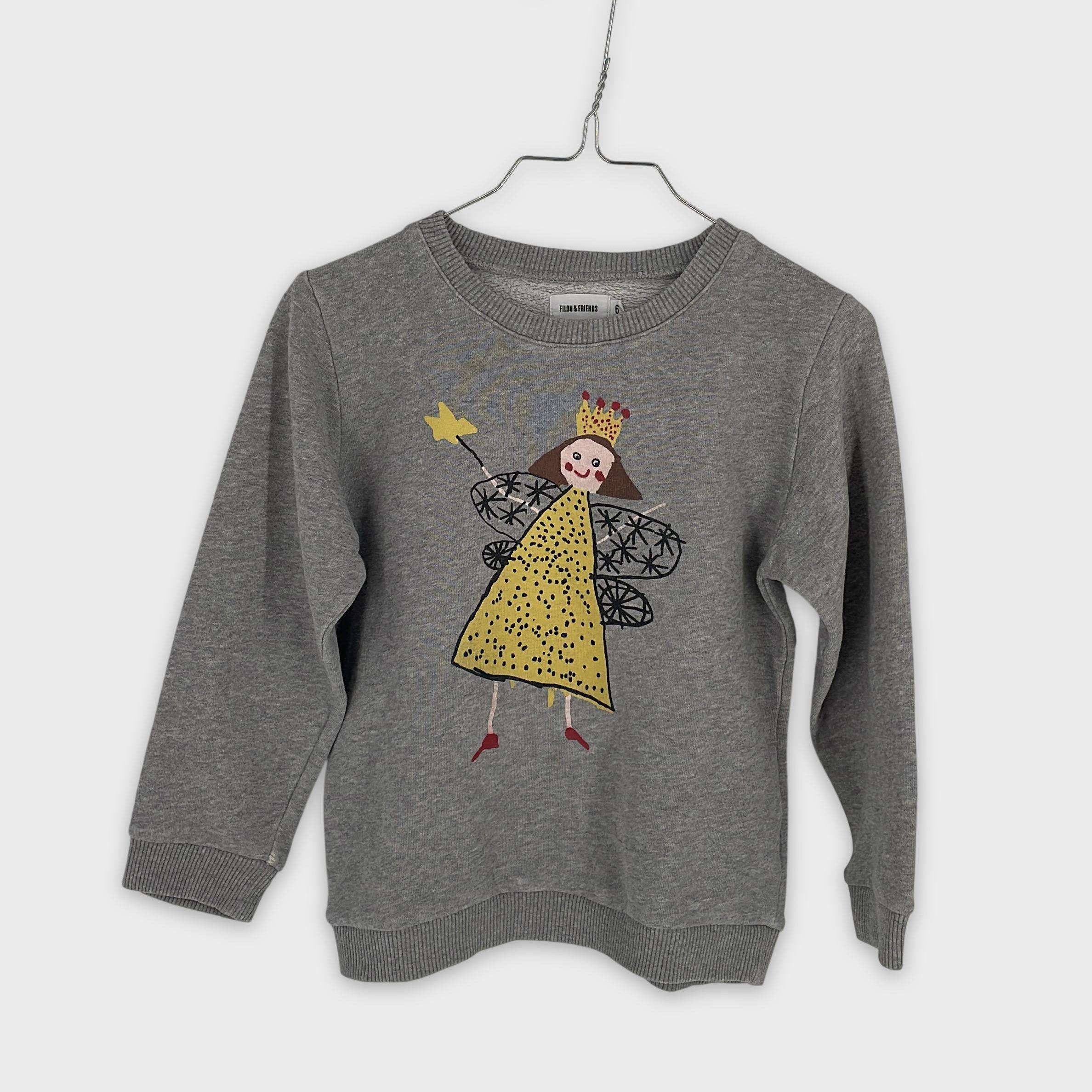 0-Sweat Filou & friends 6 ans