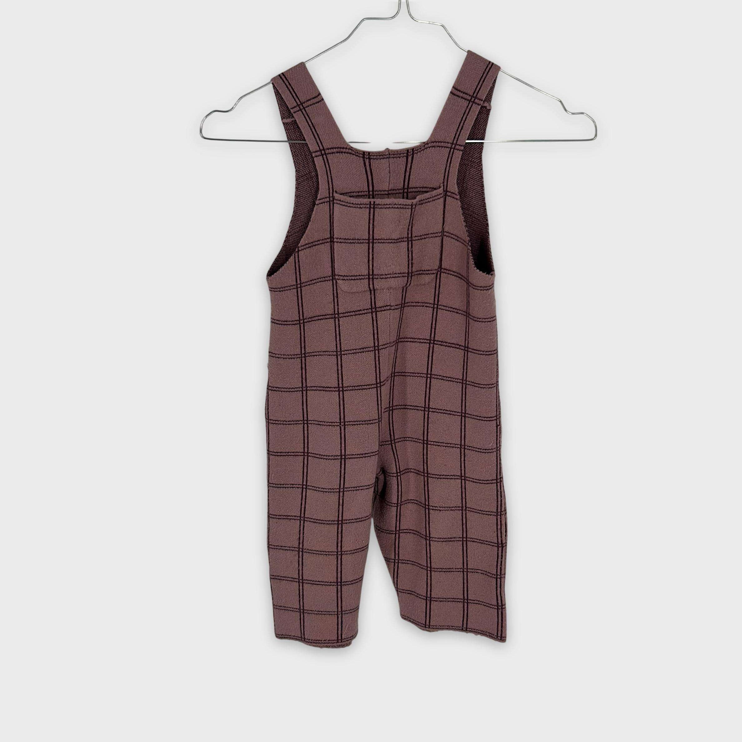 0-Salopette (courte) Zara Baby 12-18 Mois