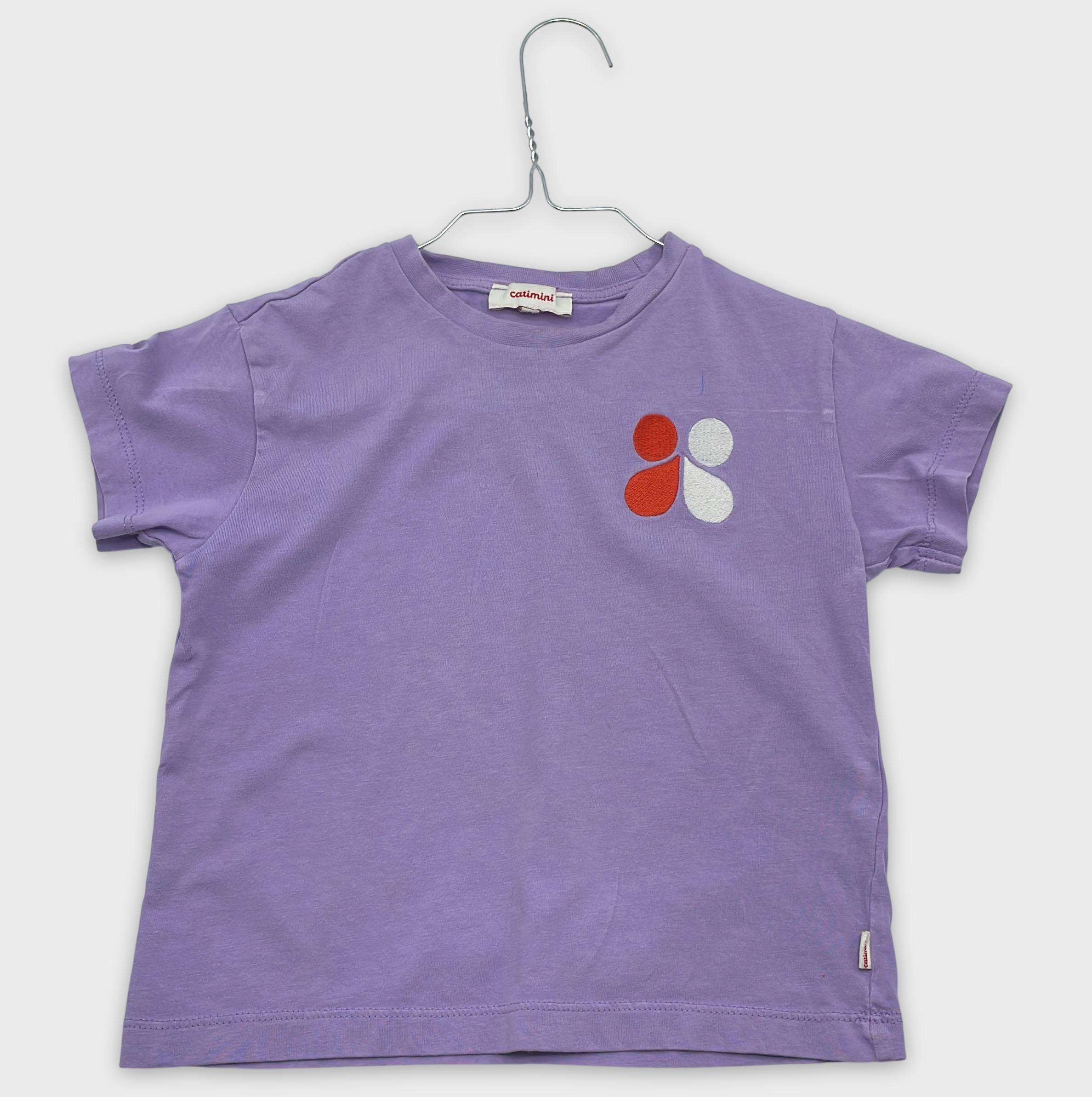 0-T-shirt manches courtes Catimini 4 ans