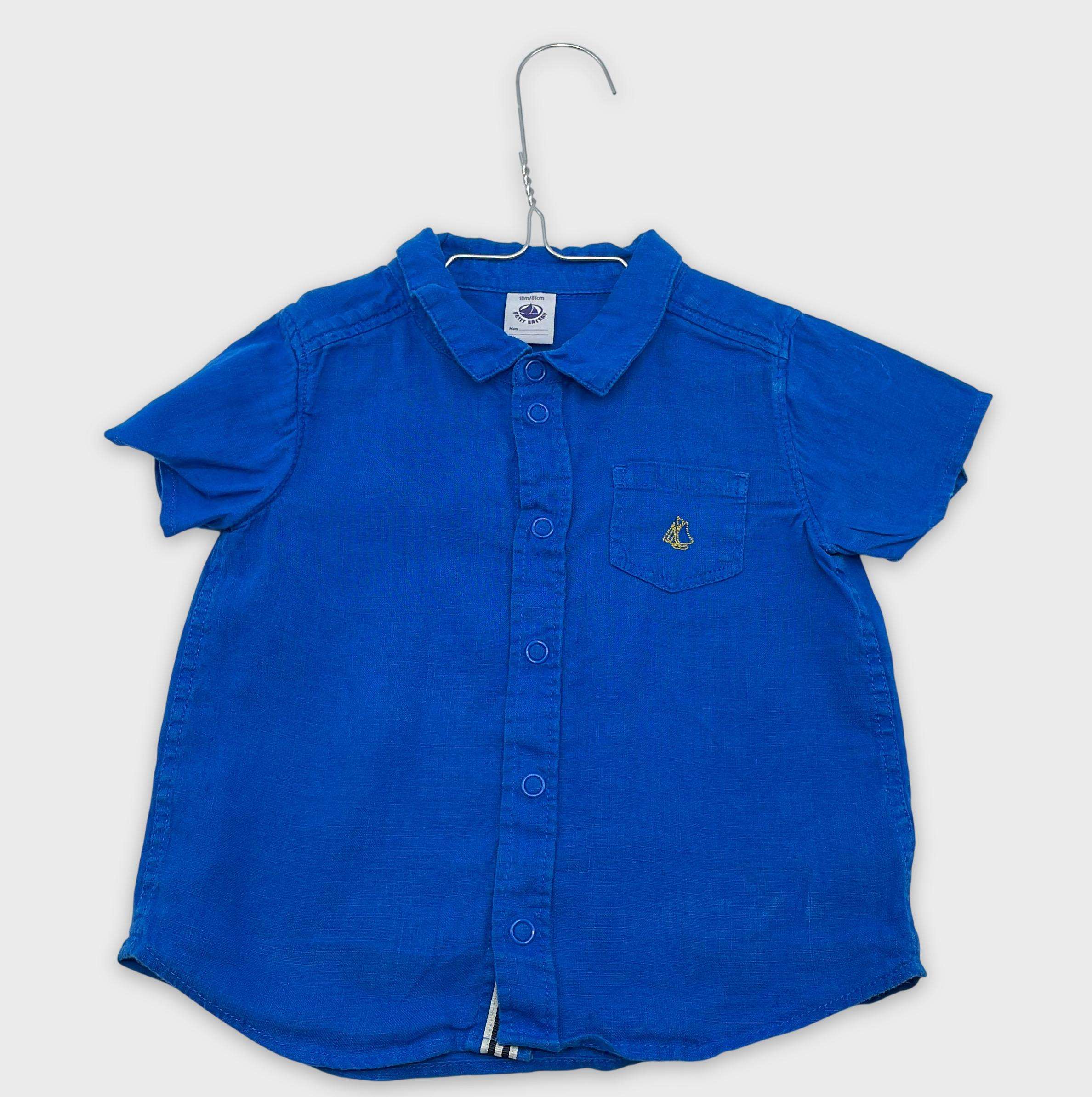 0-Chemise Petit Bateau 18 mois
