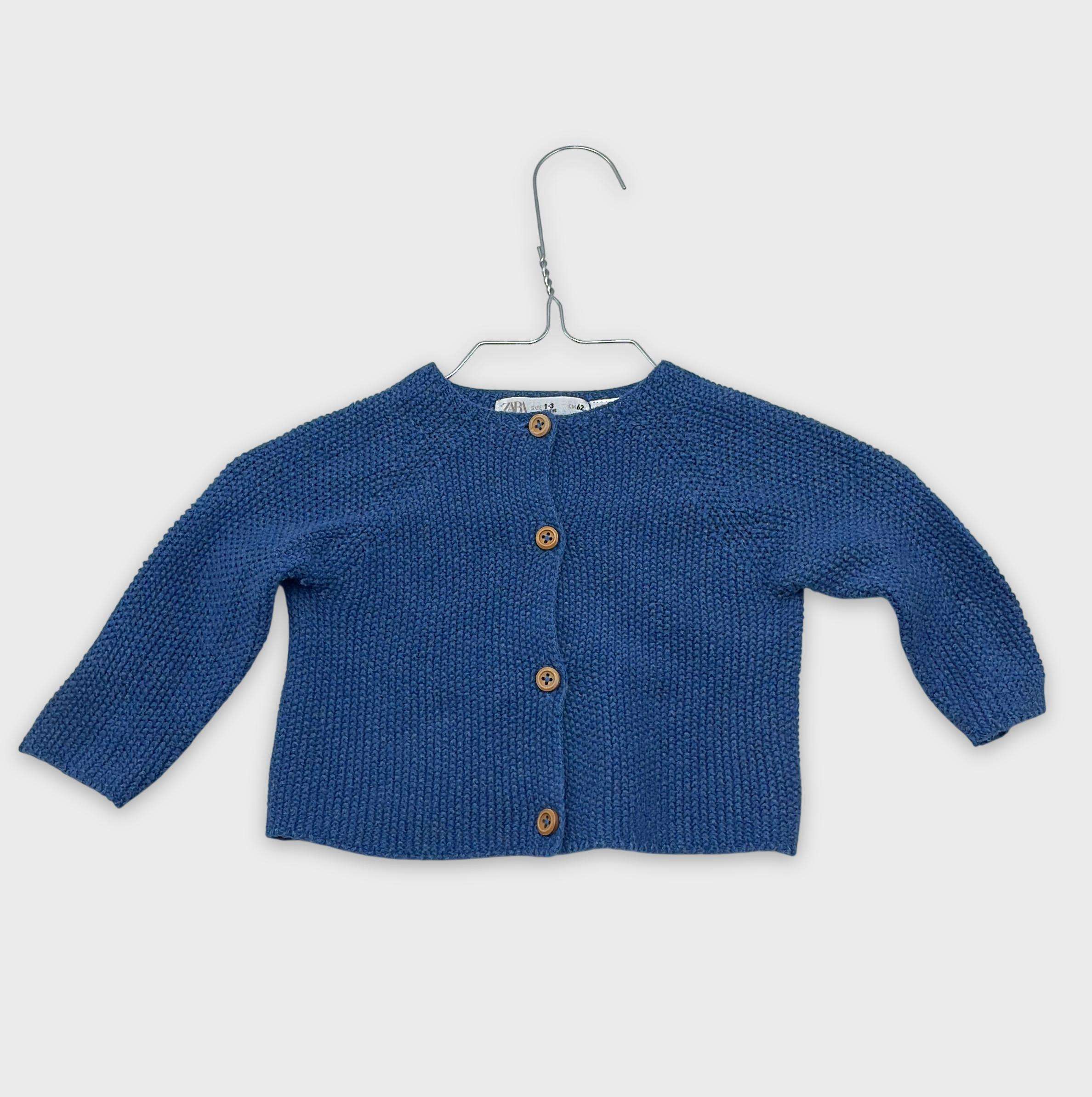 0-Gilet Zara Baby 1-3 Mois