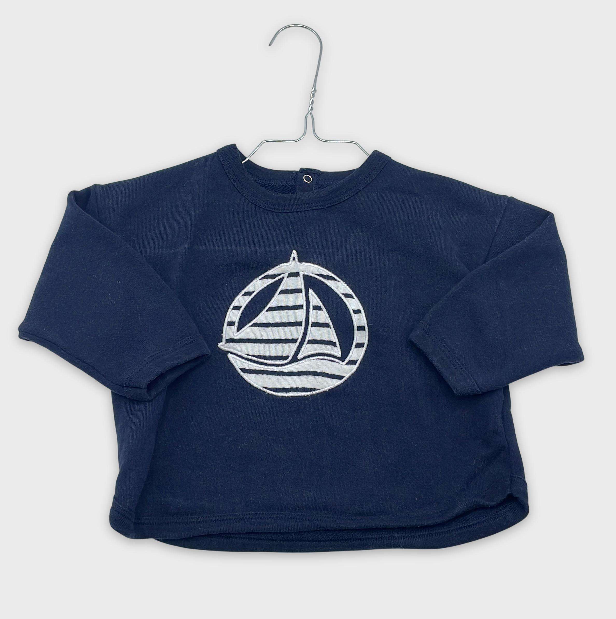 0-Sweat Petit Bateau 18 mois