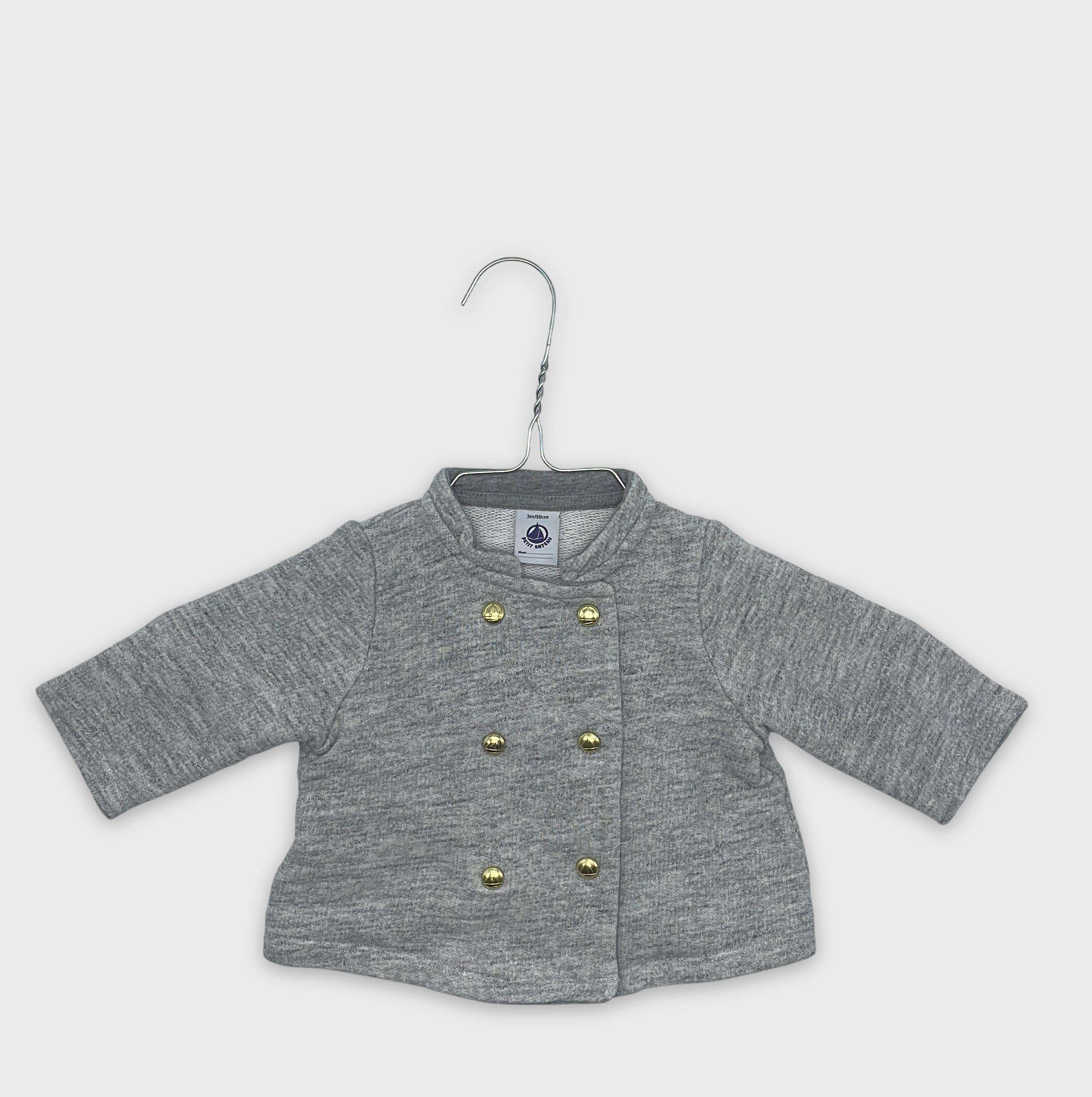 0-Manteau Petit Bateau 3 mois