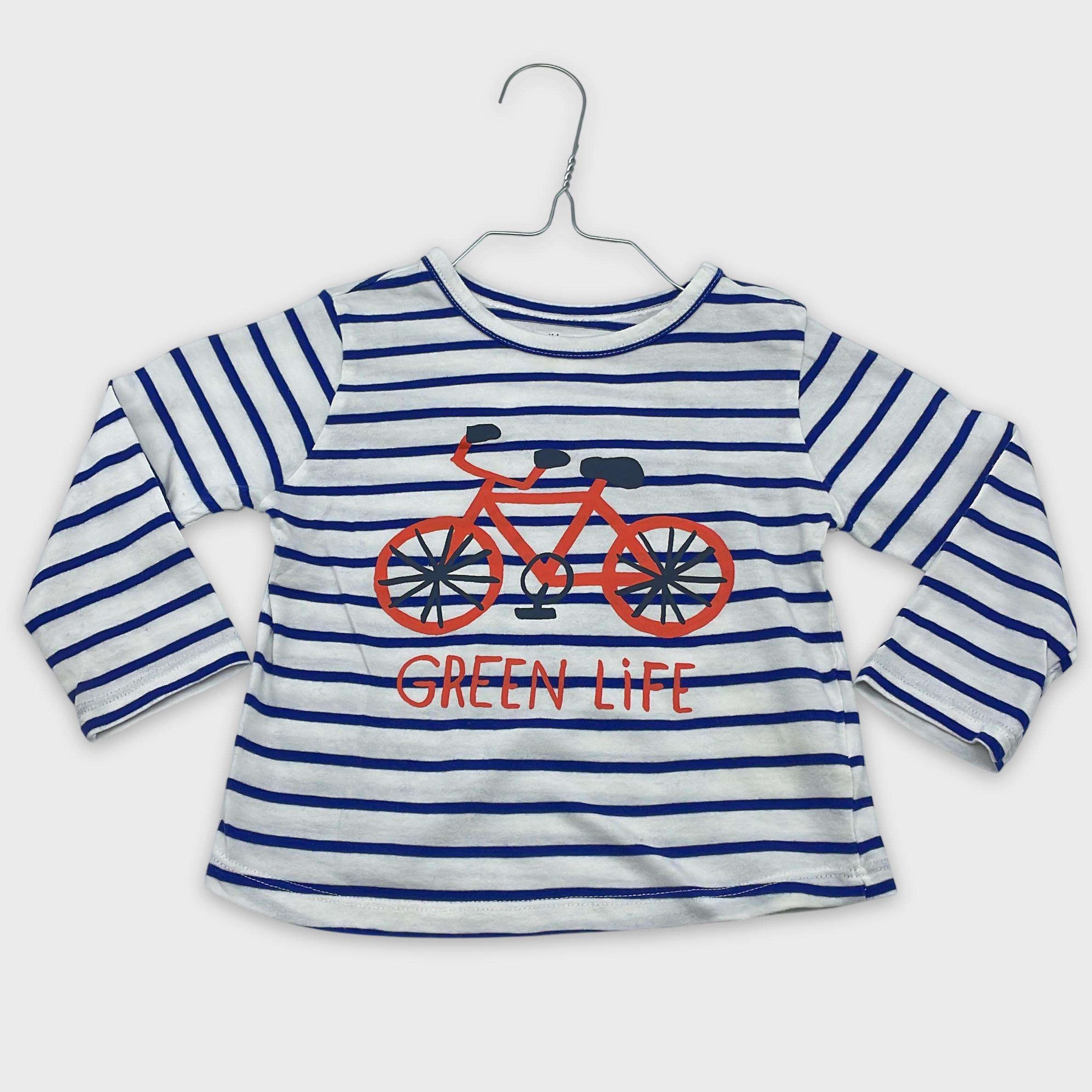 0-T-shirt manches longues Bout'Chou 24 mois