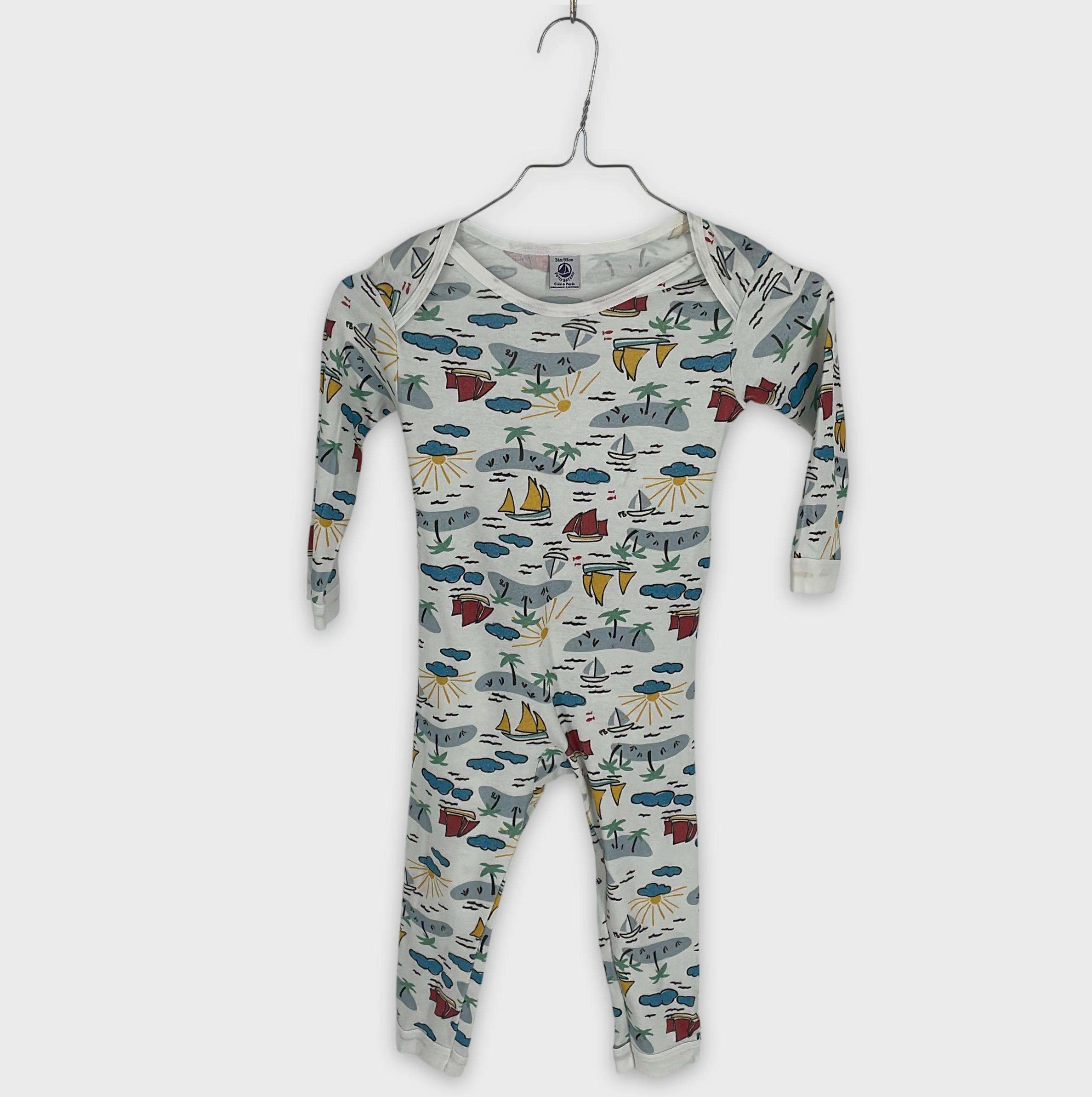 0-Pyjama long Petit Bateau 3 ans