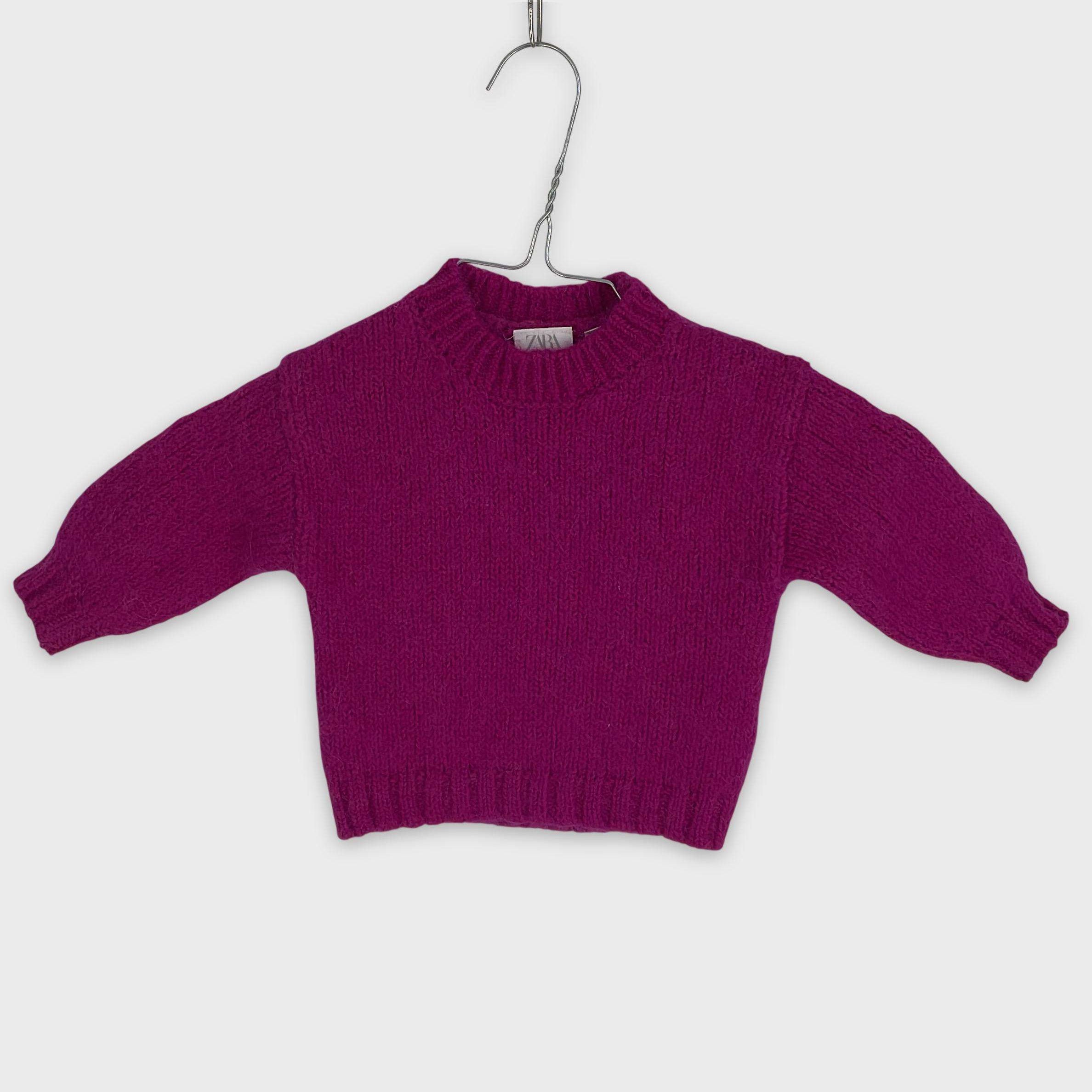 0-Pull Zara Baby 6-9 Mois