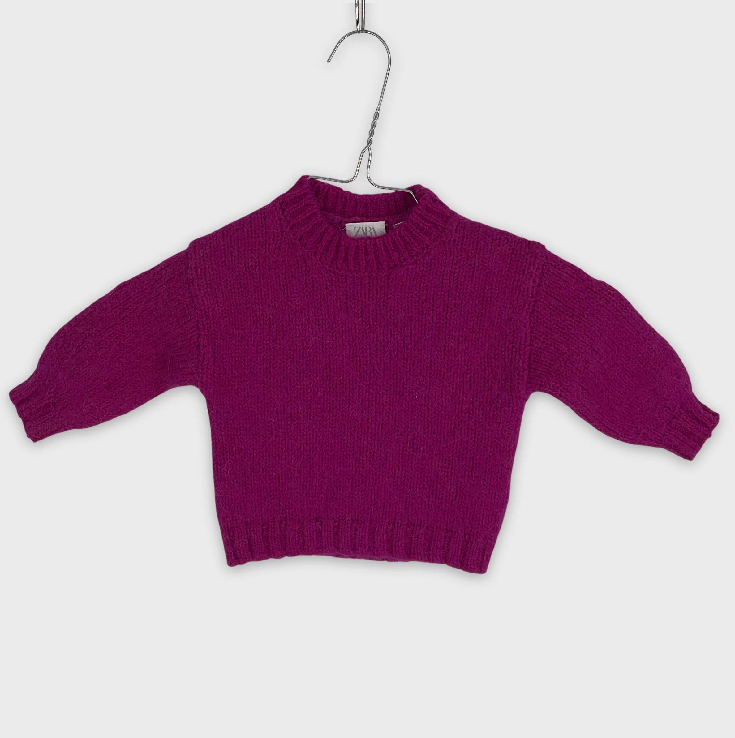 0-Pull Zara Baby 6-9 Mois