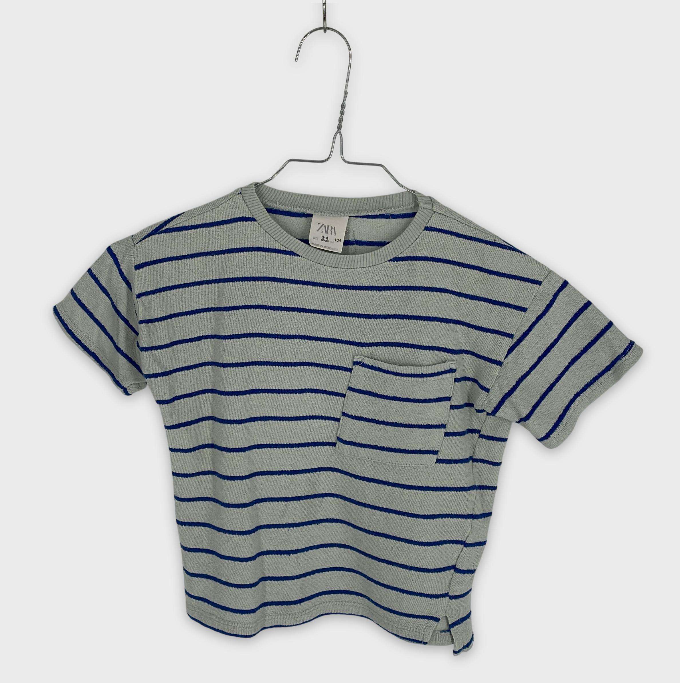 0-T-shirt manches courtes Zara Kids 3-4 Ans