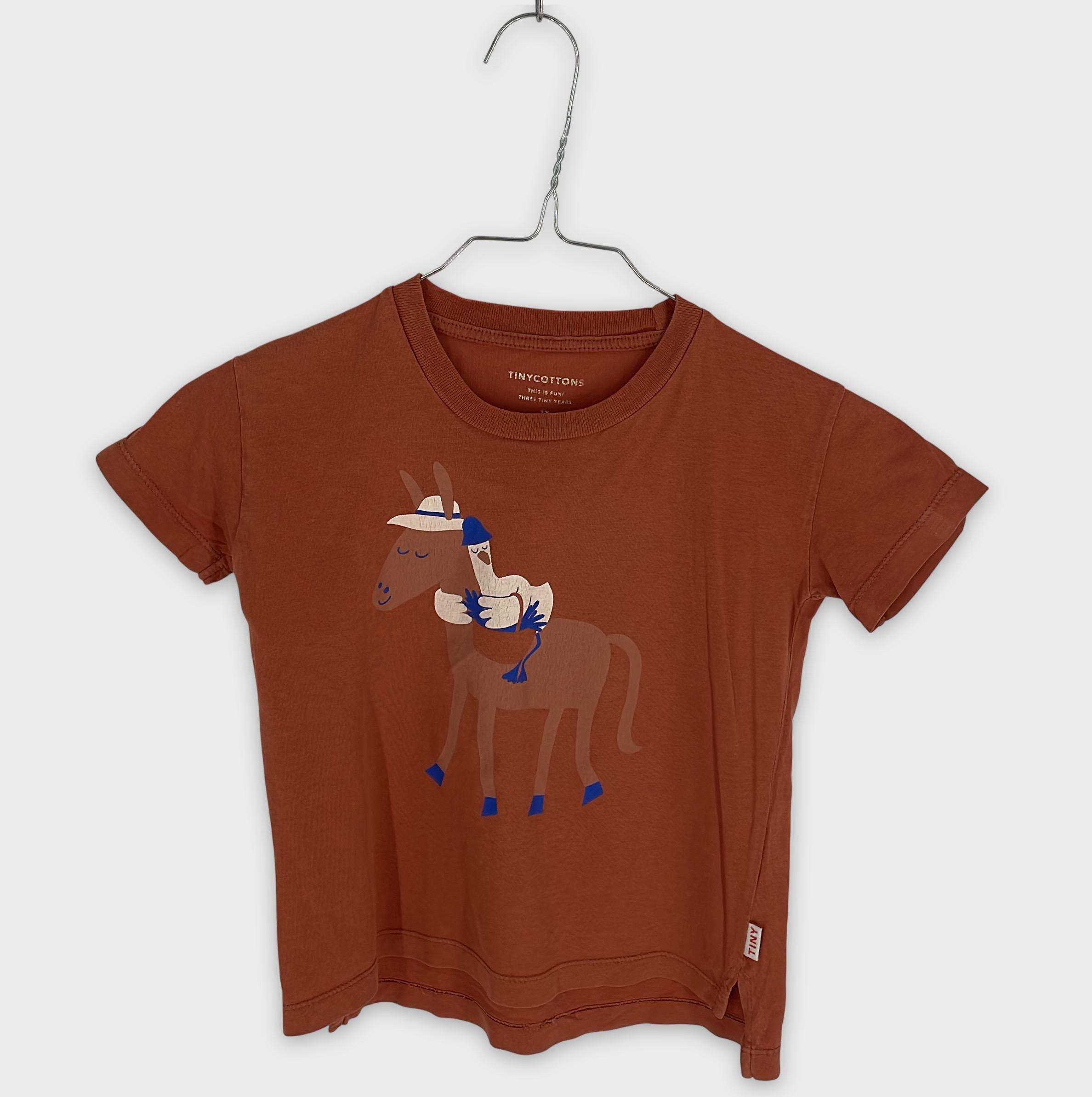 0-T-shirt manches courtes Tiny Cottons 3 ans