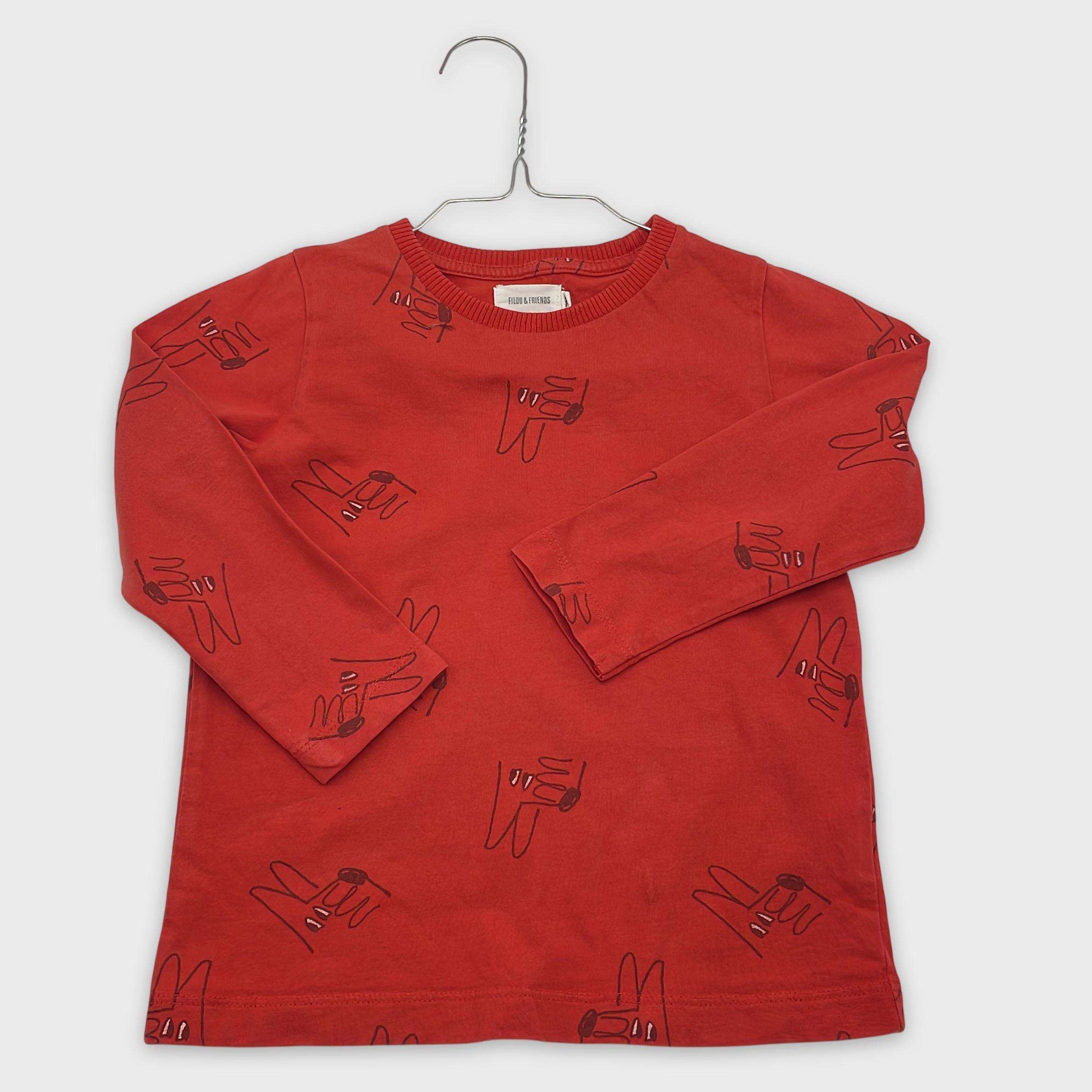 0-T-shirt manches longues Filou & friends 3 ans