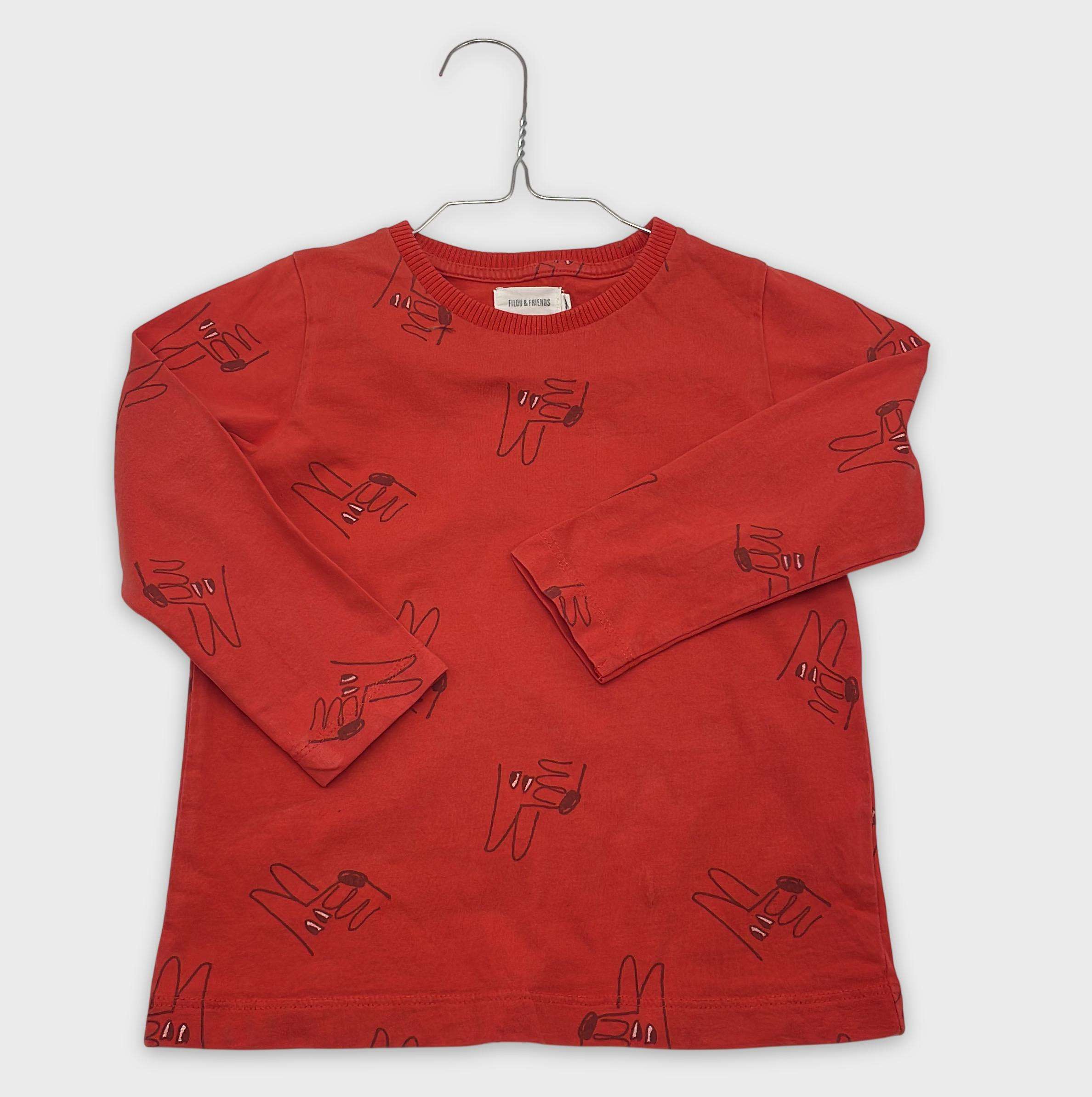 0-T-shirt manches longues Filou & friends 3 ans