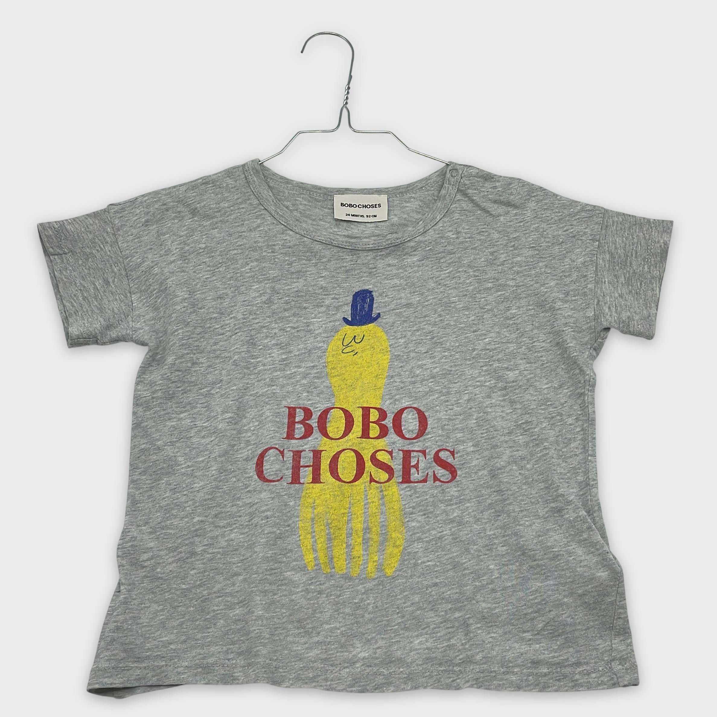 0-T-shirt manches courtes Bobo Choses 24 mois