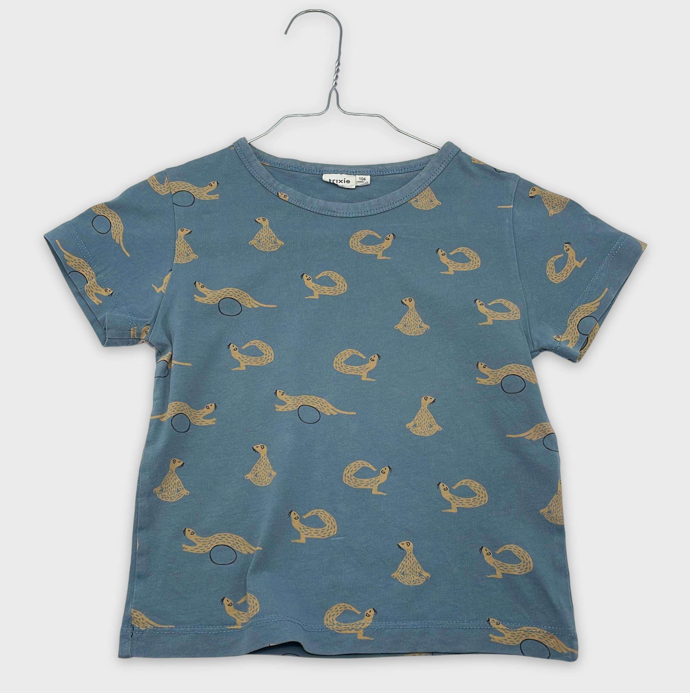 0-T-shirt manches courtes trixie 4 ans