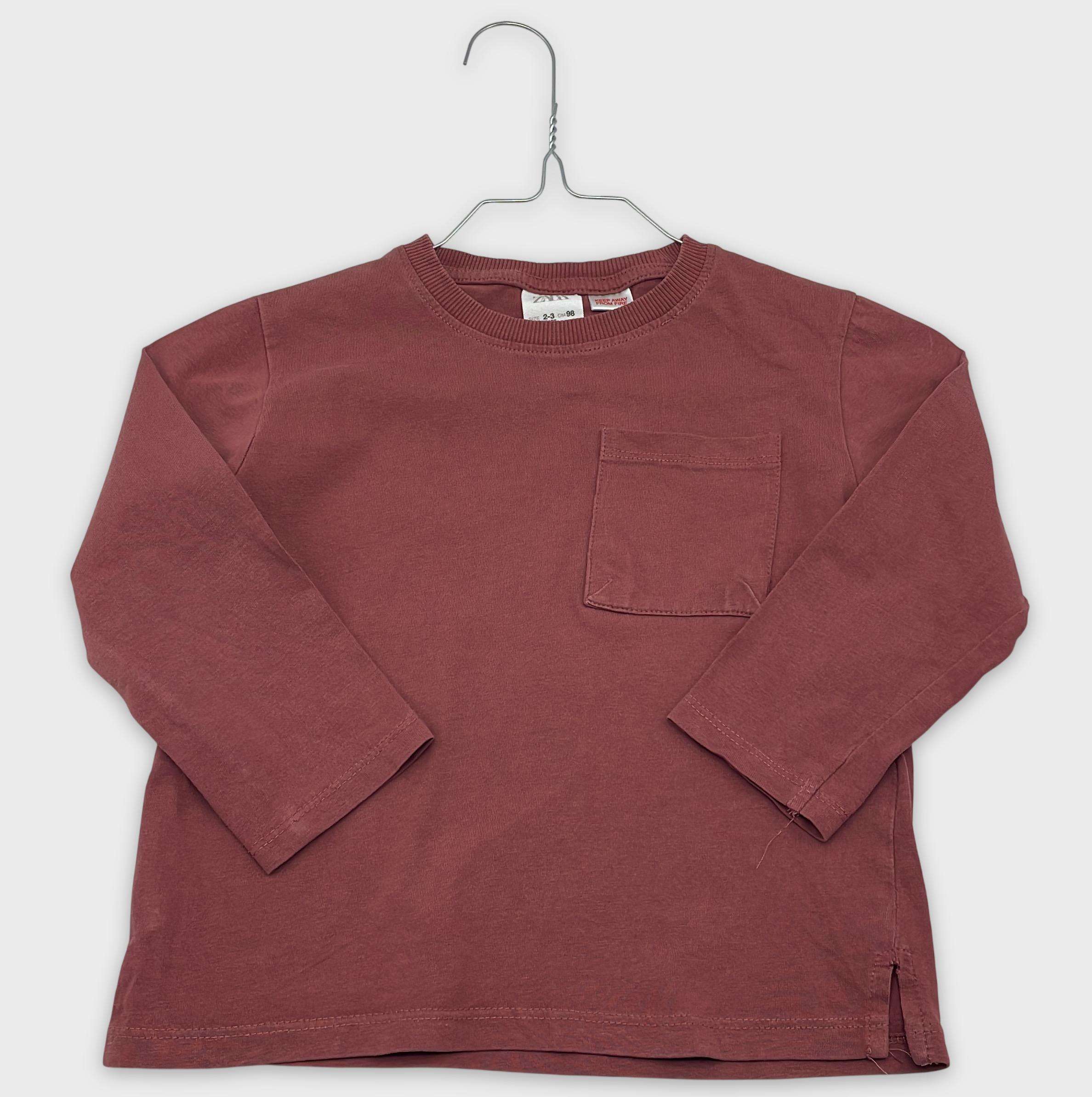 0-T-shirt manches longues Zara Baby 24 Mois - 3 Ans