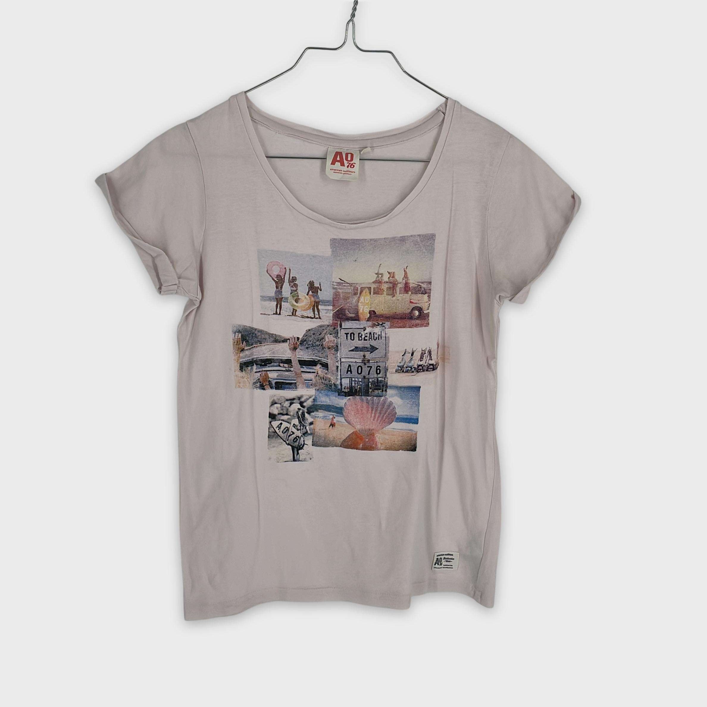 0-T-shirt manches courtes American Outfitters 10 ans
