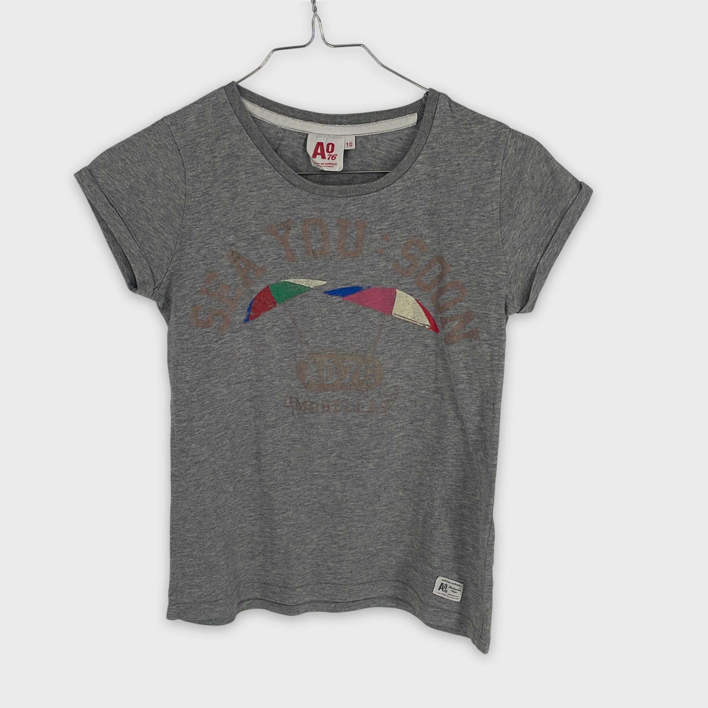 0-T-shirt manches courtes American Outfitters 10 ans